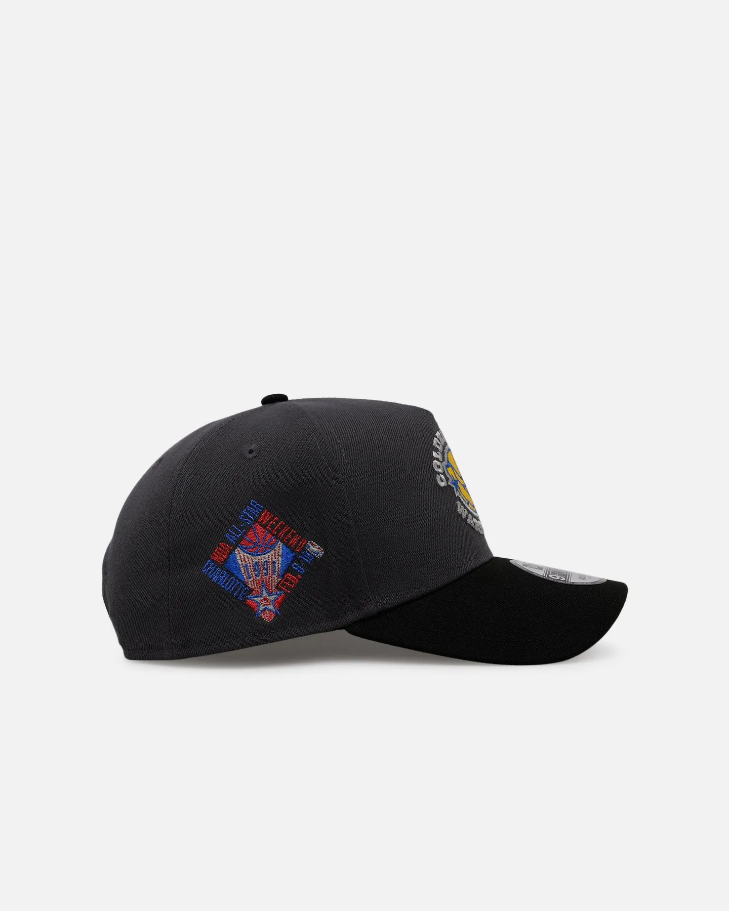 New Era Golden State Warriors 'Stealth 2.0' 9FORTY A-Frame Snapback Graphite sold by Culture Kings product image thumbnail 3