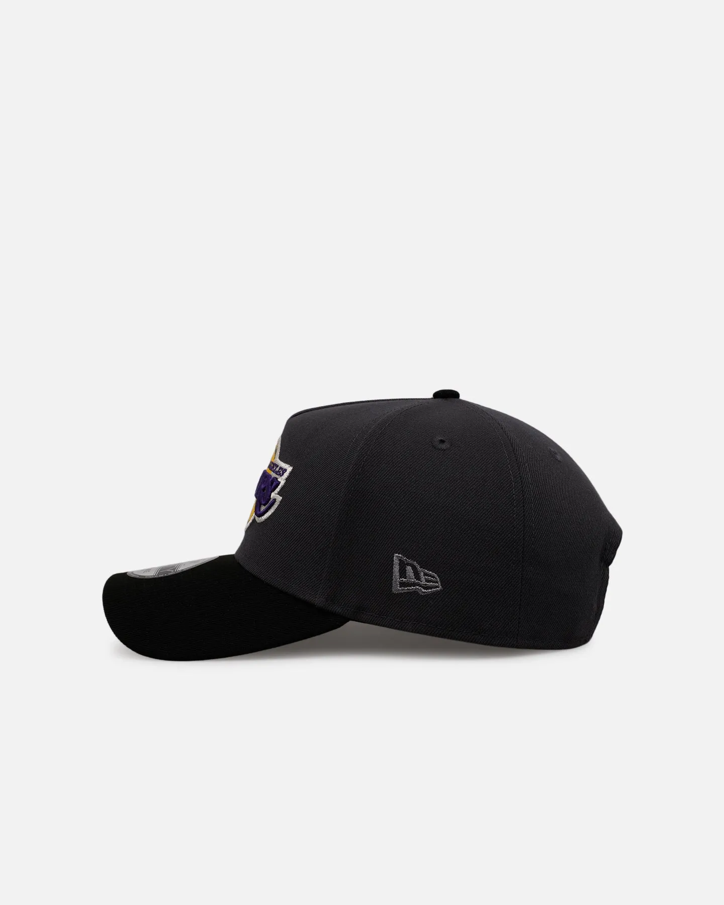 New Era Los Angeles Lakers 'Stealth 2.0' 9FORTY A-Frame Snapback Graphite sold by Culture Kings product image thumbnail 4