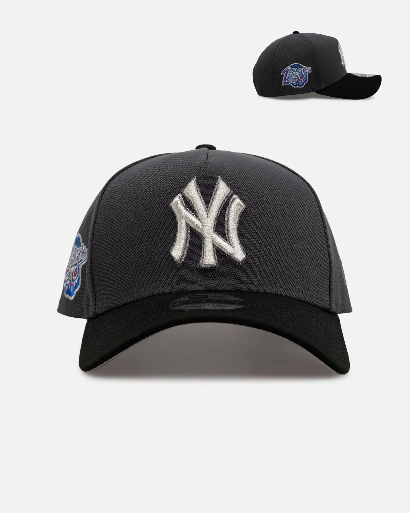 New Era New York Yankees 'Stealth 2.0' 9FORTY A-Frame Snapback Graphite sold by Culture Kings