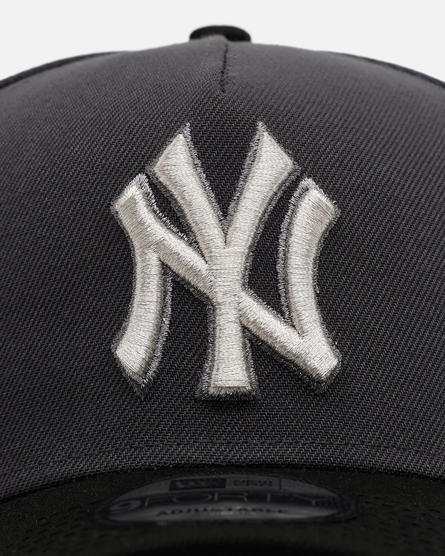 New Era New York Yankees 'Stealth 2.0' 9FORTY A-Frame Snapback Graphite sold by Culture Kings product image thumbnail 5
