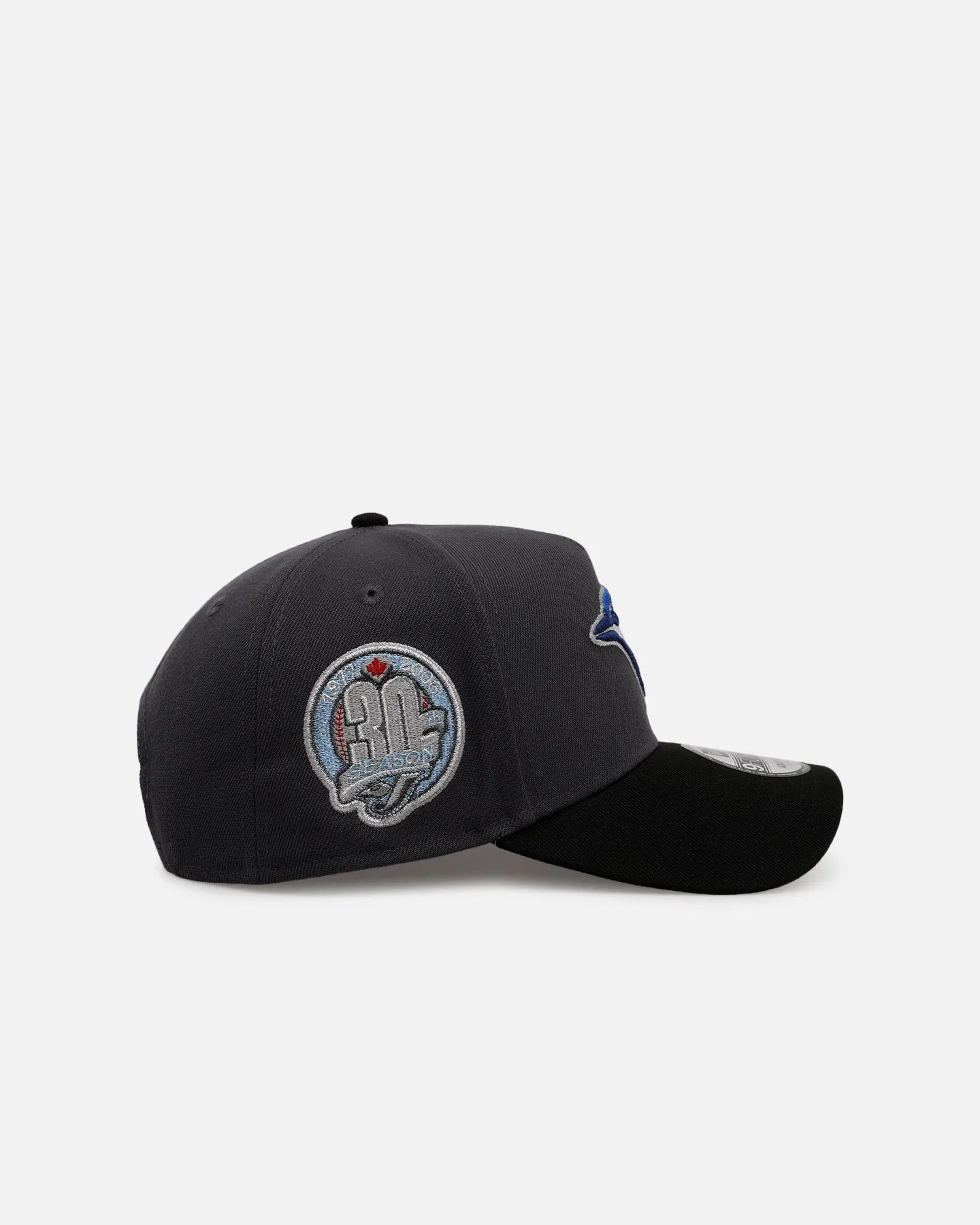 New Era Toronto Blue Jays 'Stealth 2.0' 9FORTY A-Frame Snapback Graphite sold by Culture Kings product image thumbnail 3
