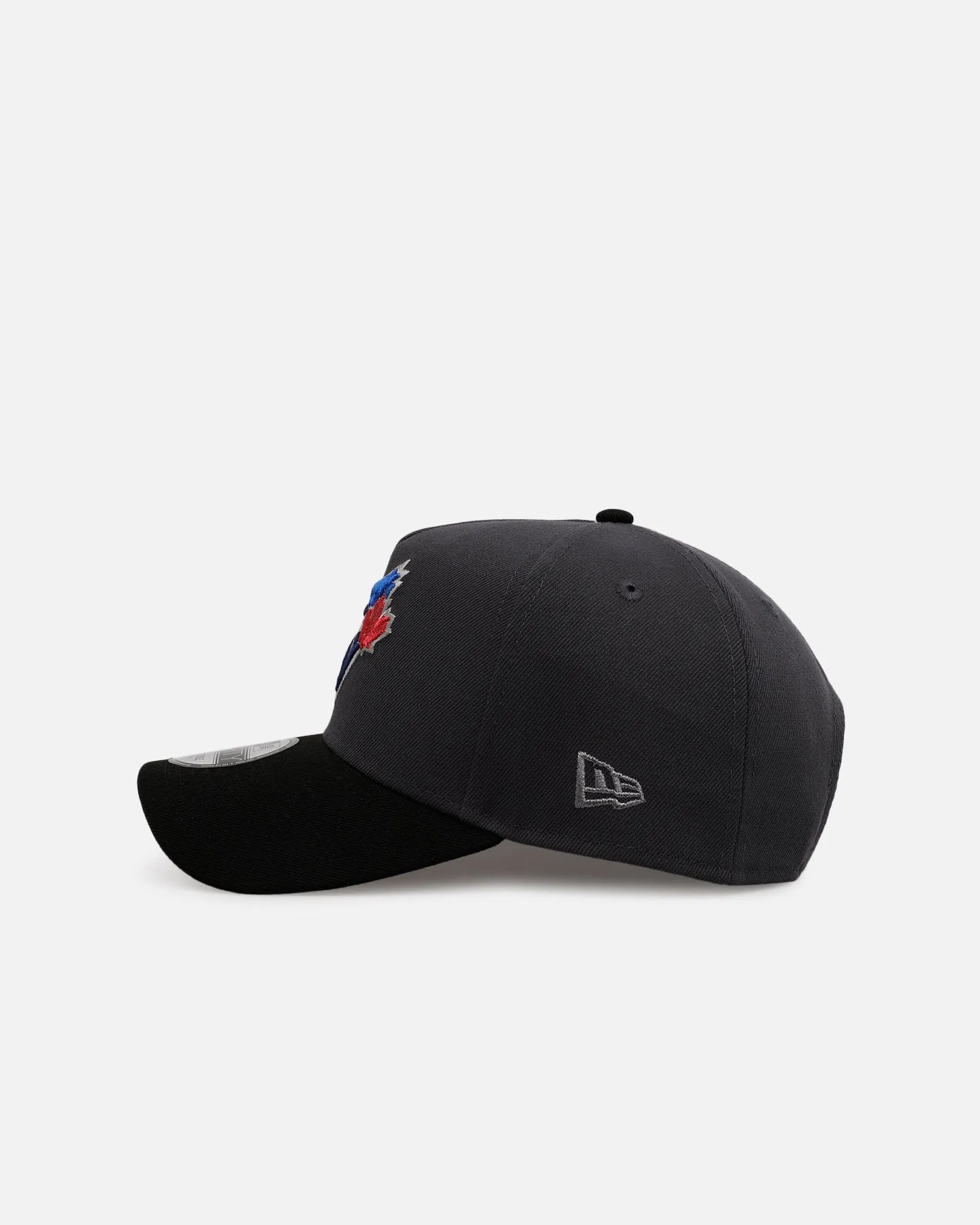 New Era Toronto Blue Jays 'Stealth 2.0' 9FORTY A-Frame Snapback Graphite sold by Culture Kings product image thumbnail 4