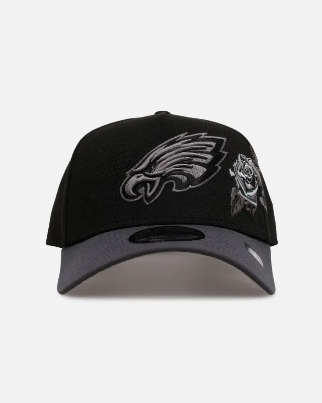 New Era Philadelphia Eagles 'Stealth Roses' 9FORTY A-Frame Snapback Black made by New Era