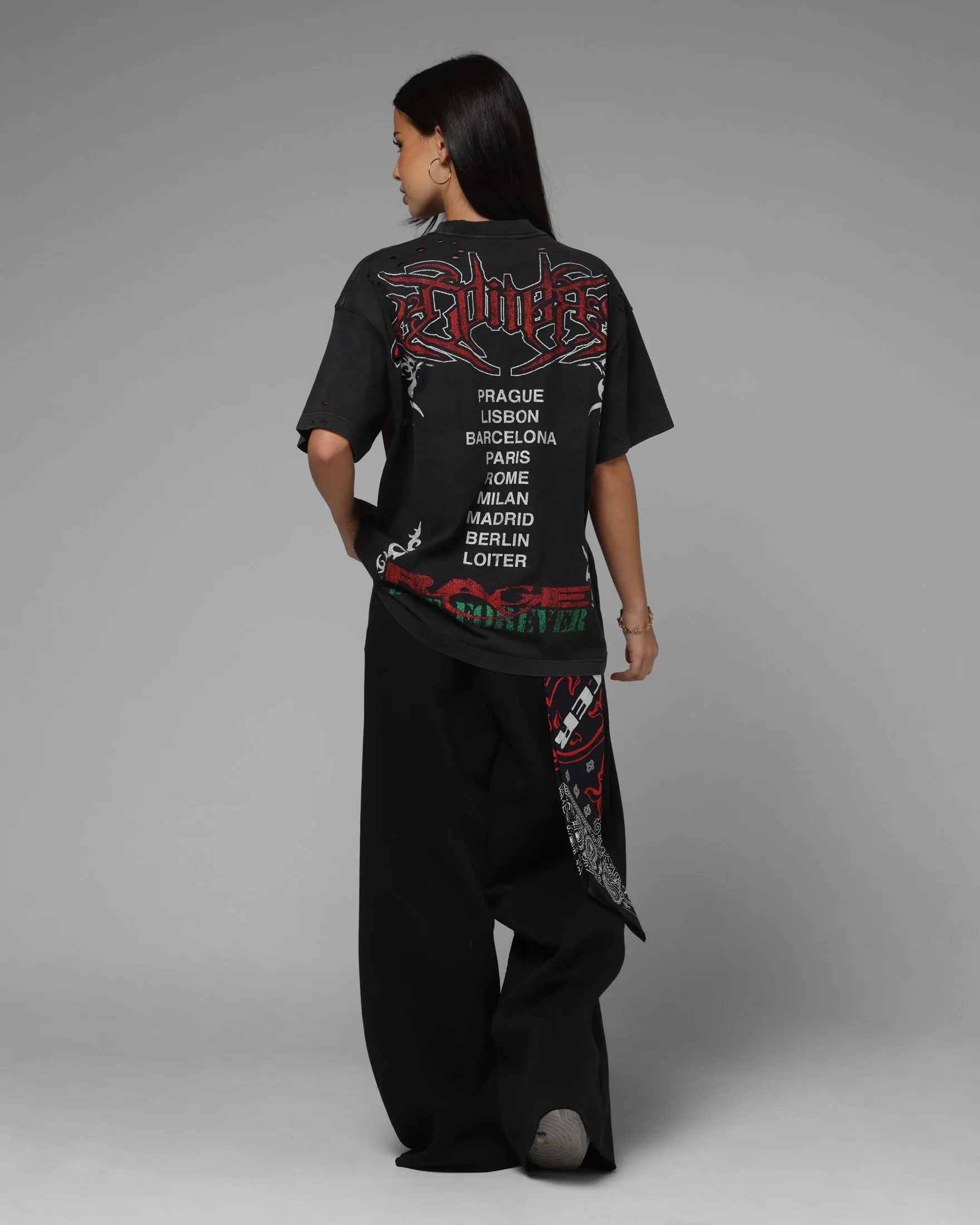 Loiter Freedom Vintage T-Shirt Black sold by Culture Kings product image thumbnail 4