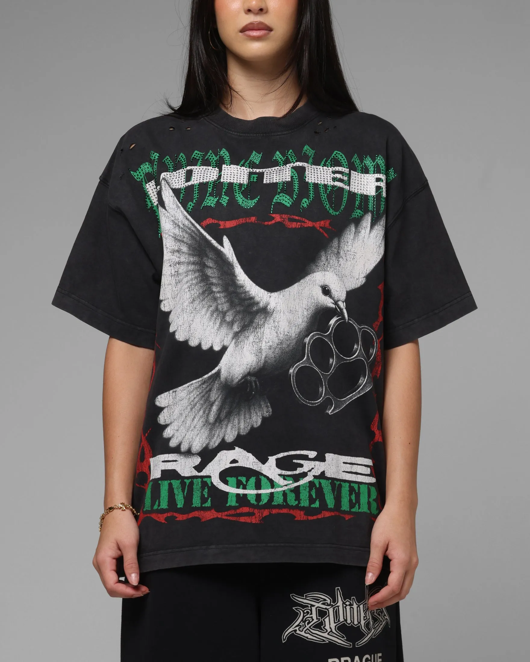 Loiter Freedom Vintage T-Shirt Black sold by Culture Kings