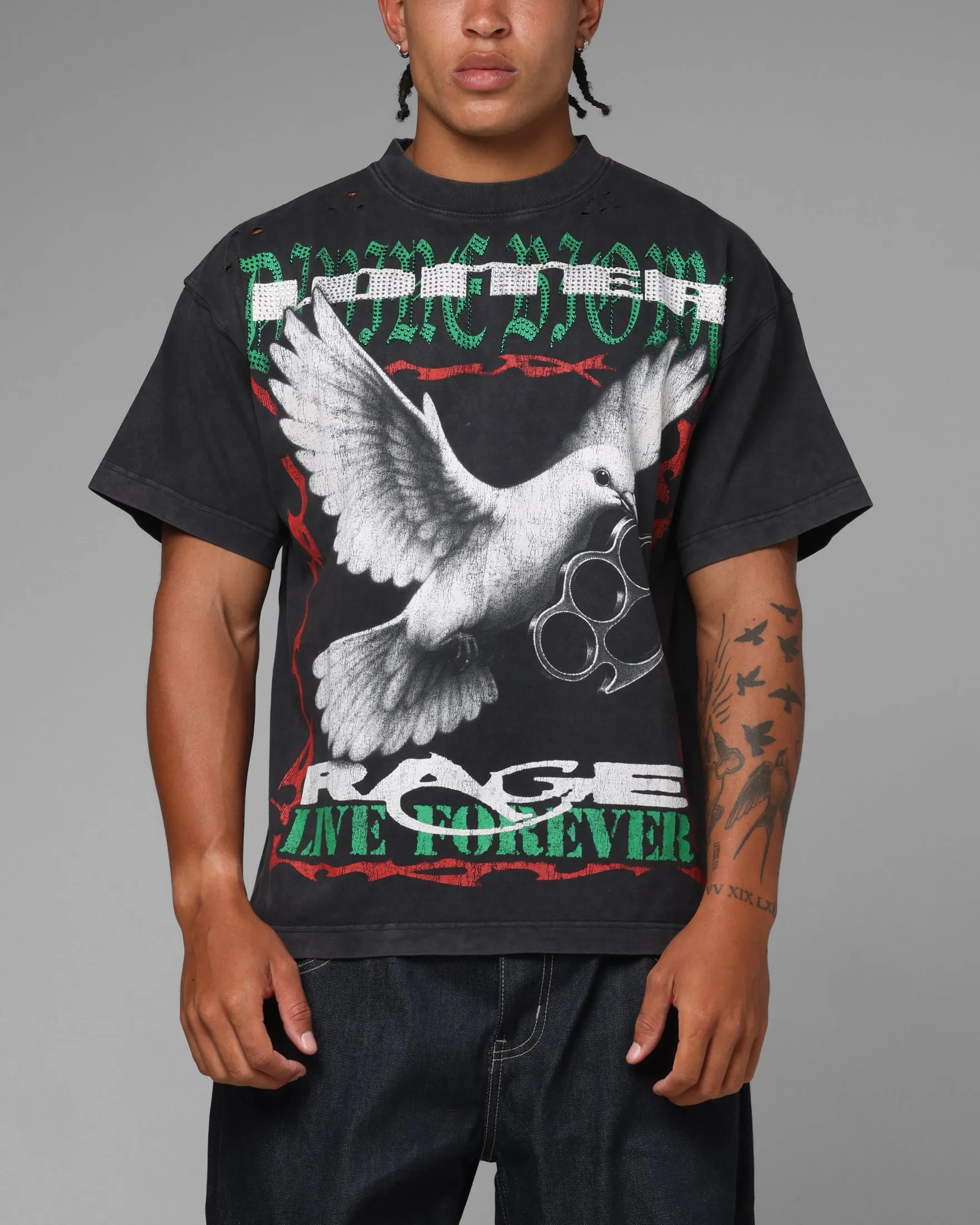 Loiter Freedom Vintage T-Shirt Black sold by Culture Kings