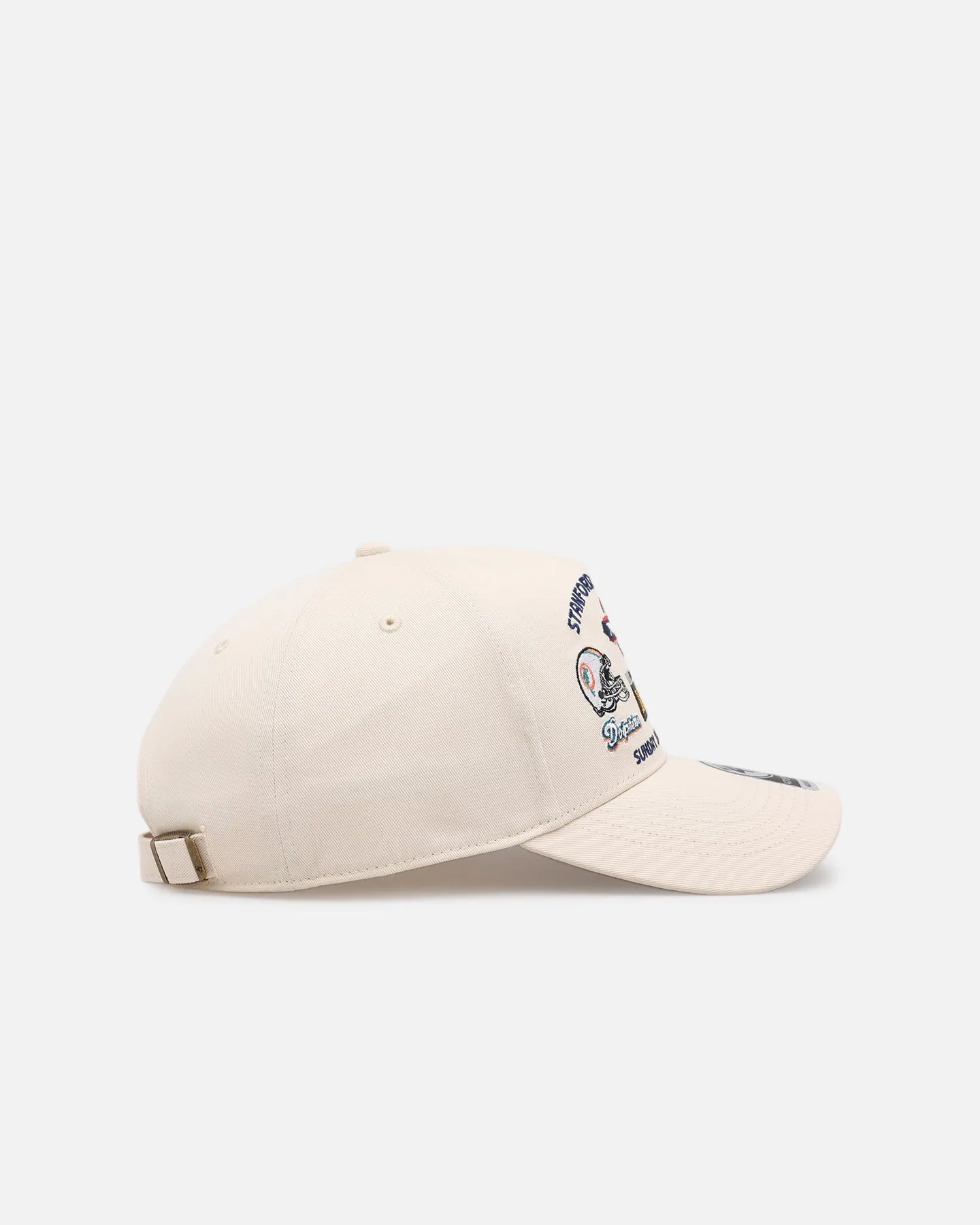 47 Brand Miami Dolphins Vs San Francisco 49ers 'Vintage Super Bowl' XIX '47 Offside Strapback Natural sold by Culture Kings product image thumbnail 3