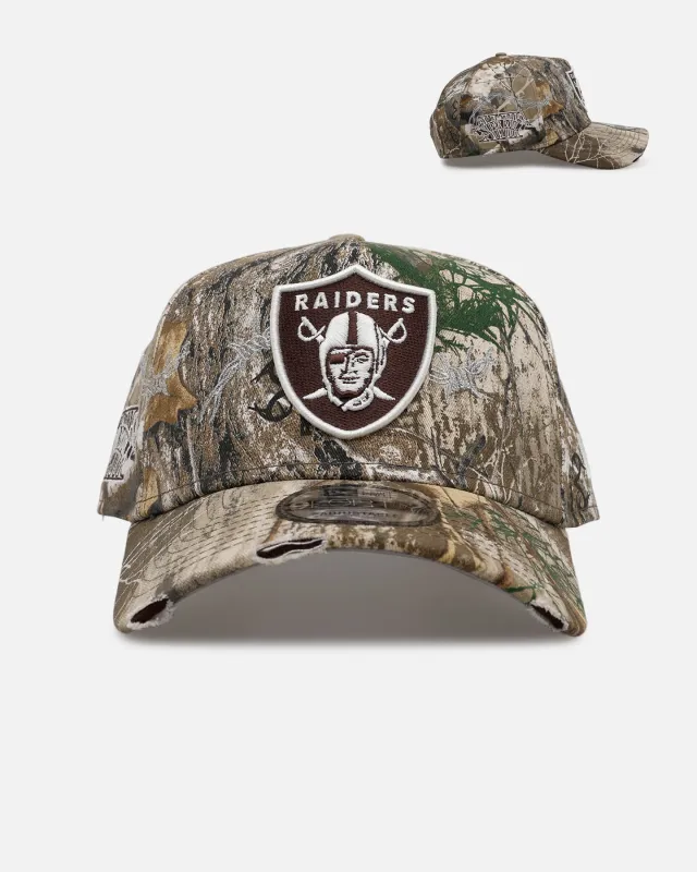 New Era Las Vegas Raiders 'Realtree Grit 3.0' 9FORTY A-Frame Snapback Realtree Edge made by New Era