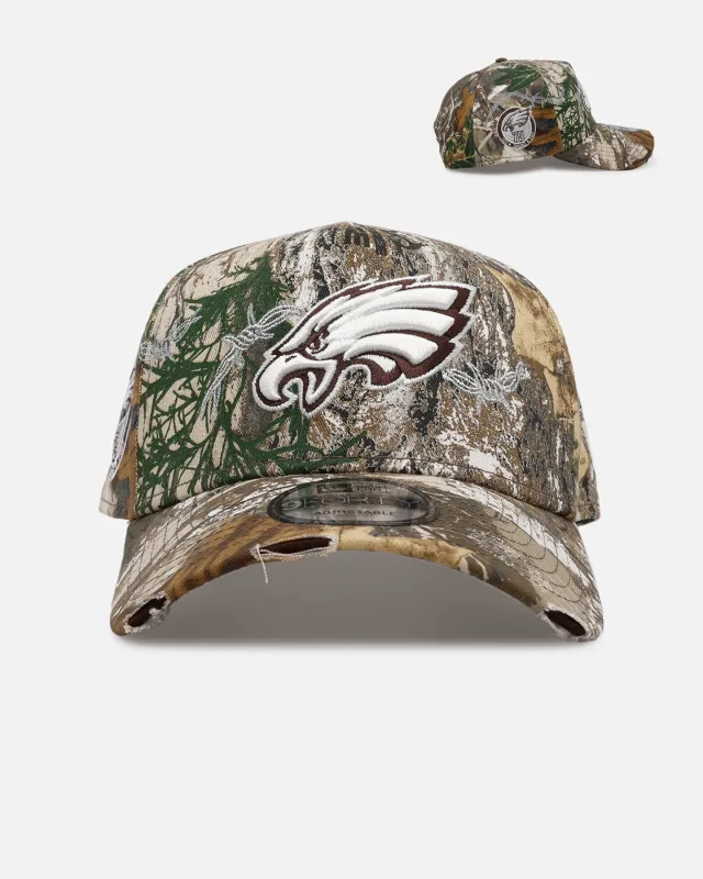 New Era Philadelphia Eagles 'Realtree Grit 3.0' 9FORTY A-Frame Snapback Realtree Edge made by New Era