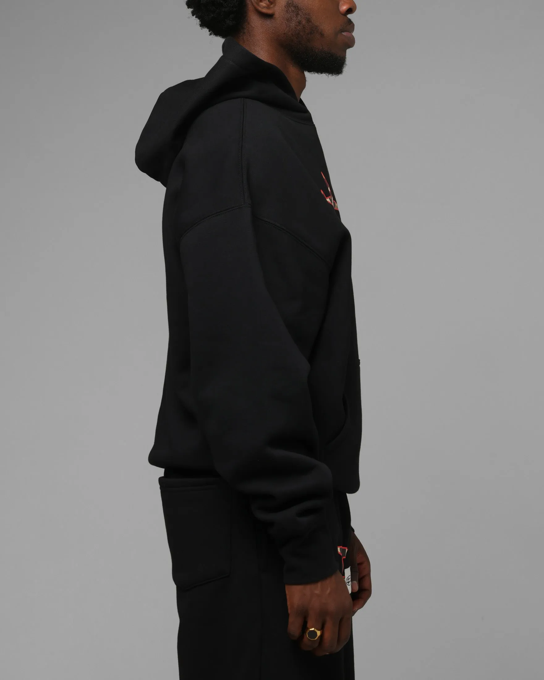 Loiter Hybrid Premium Hoodie Black/Leopard sold by Culture Kings product image thumbnail 4