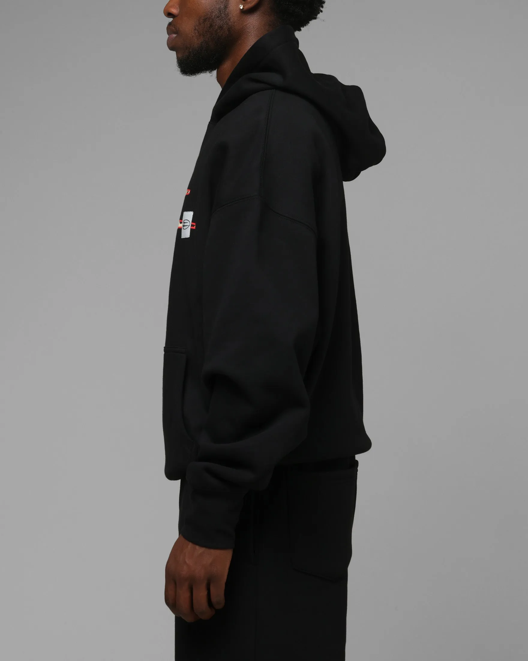 Loiter Hybrid Premium Hoodie Black/Leopard sold by Culture Kings product image thumbnail 5