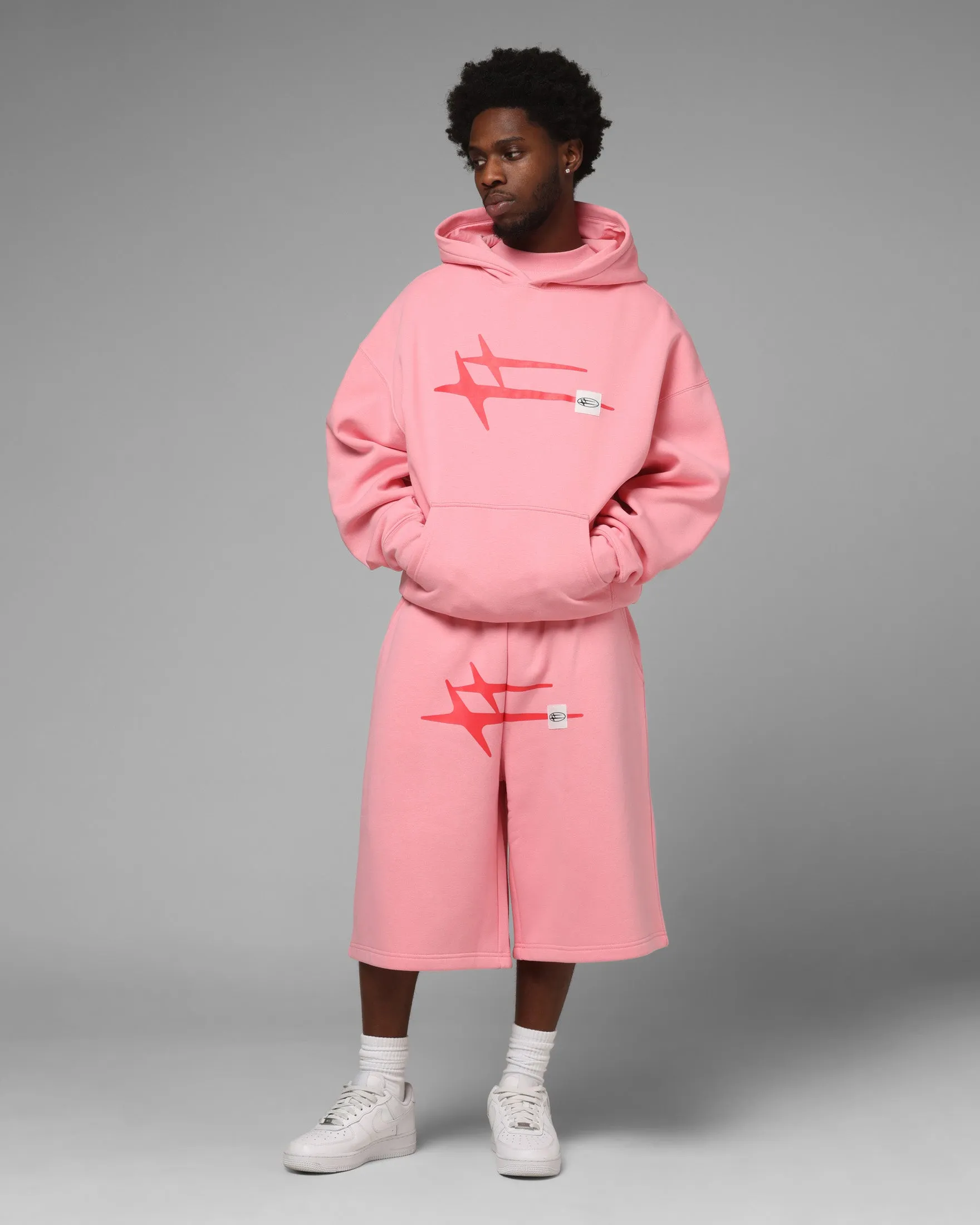Loiter Hybrid Premium Hoodie Pink sold by Culture Kings product image thumbnail 2