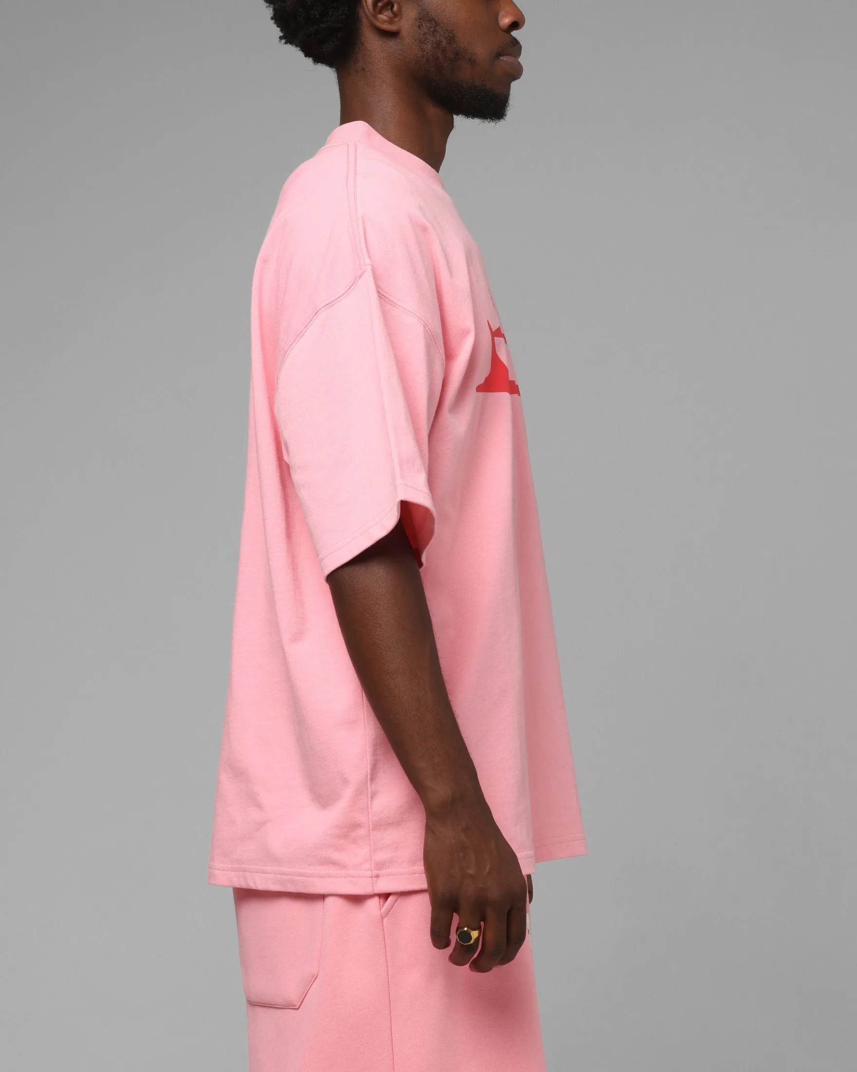Loiter Hybrid Premium T-Shirt Pink sold by Culture Kings product image thumbnail 4