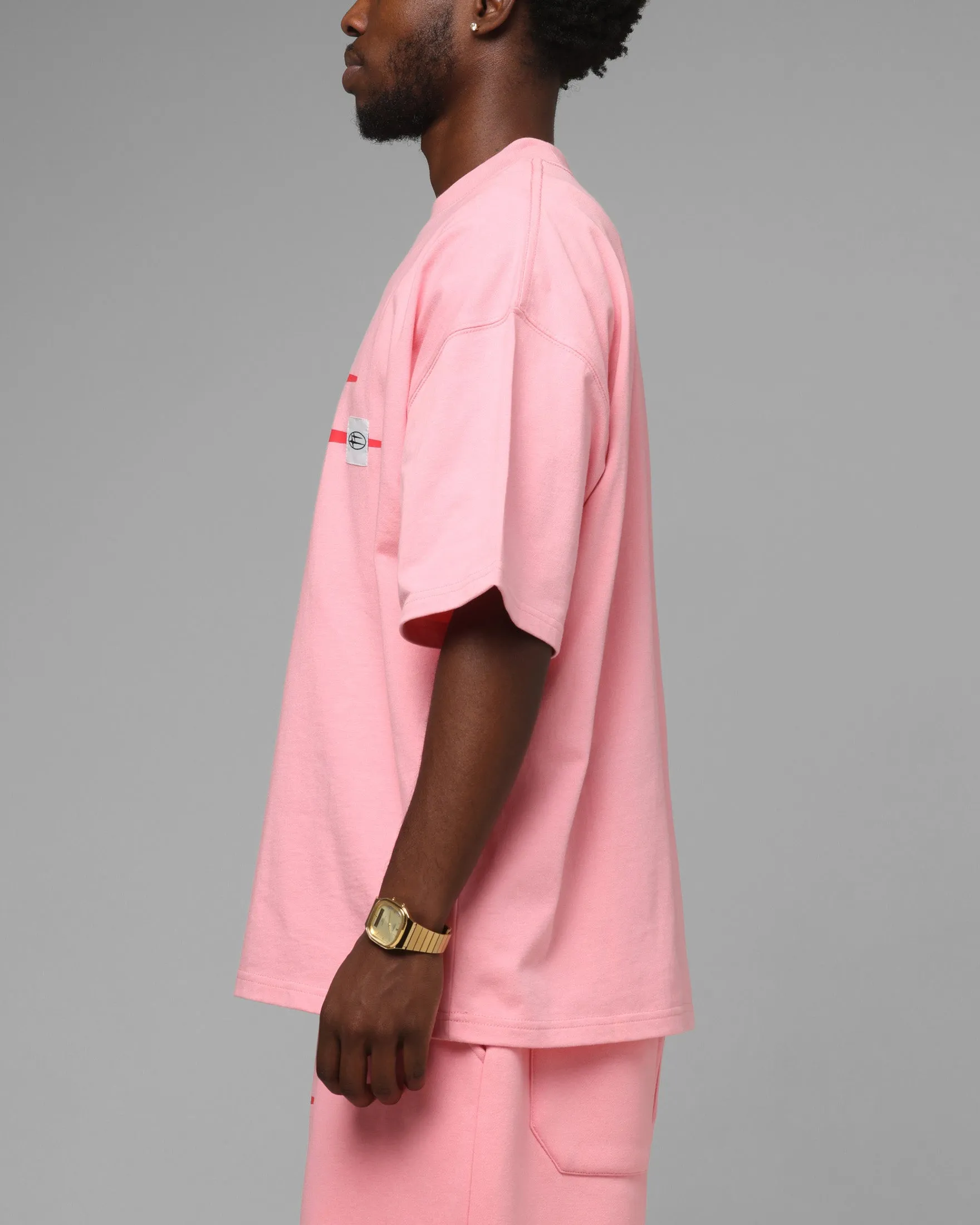 Loiter Hybrid Premium T-Shirt Pink sold by Culture Kings product image thumbnail 5