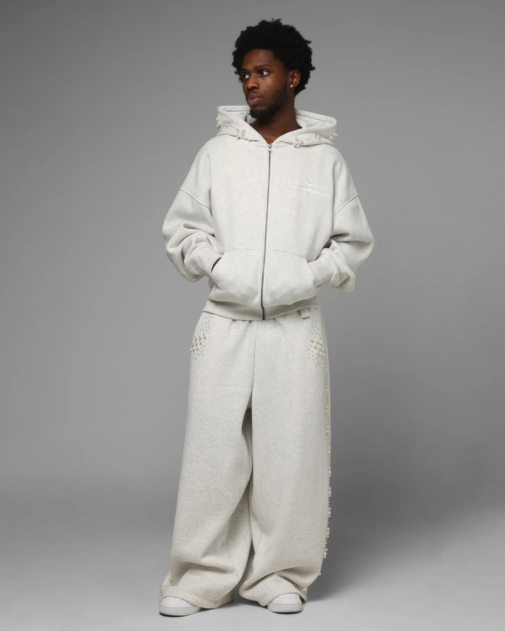 Loiter Pearl Zip Hoodie Off White sold by Culture Kings product image thumbnail 3