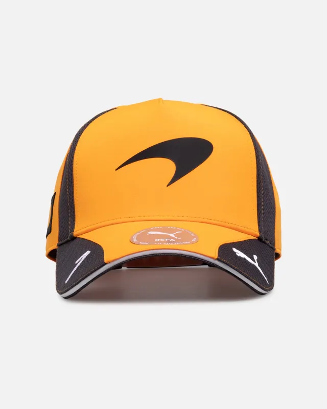 Puma X Mclaren Lando Norris Rep Baseball Snapback Papaya sold by Culture Kings