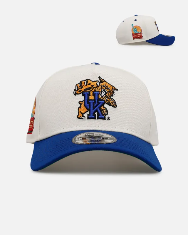 New Era Kentucky Wildcats 'Retro Final Four' 9FORTY A-Frame Snapback Official Team Color sold by Culture Kings