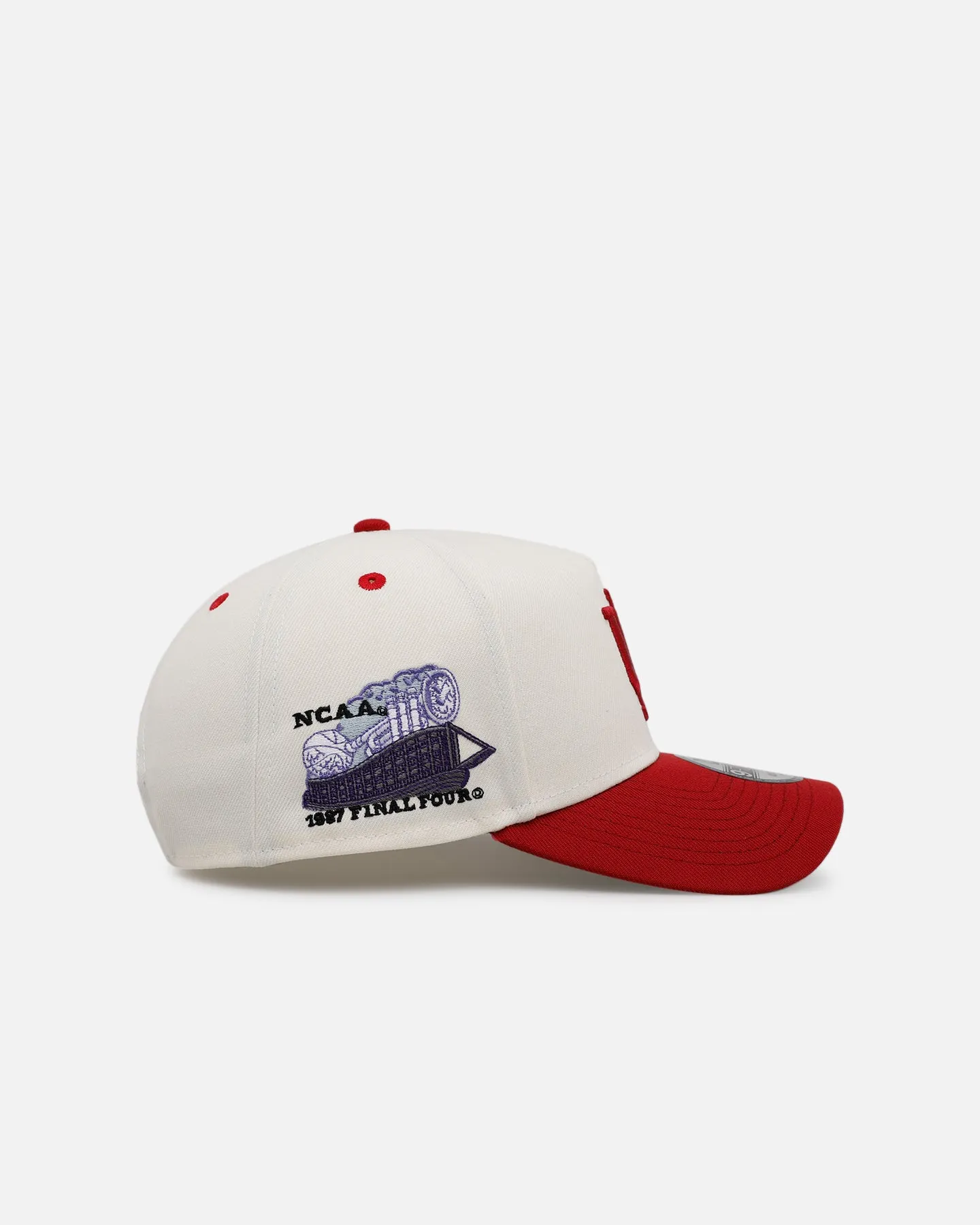 New Era Indiana Hoosiers 'Retro Final Four' 9FORTY A-Frame Snapback Official Team Color sold by Culture Kings product image thumbnail 3
