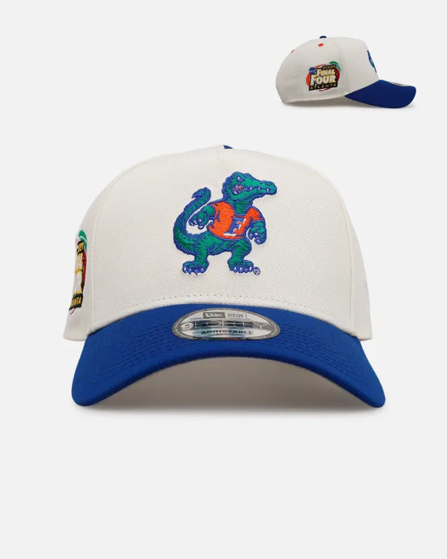 New Era Florida Gators 'Retro Final Four' 9FORTY A-Frame Snapback Official Team Color sold by Culture Kings
