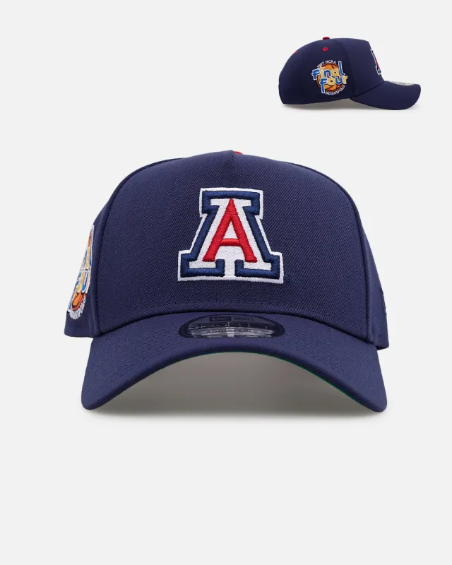 New Era Arizona Wildcats 'Retro Final Four' 9FORTY A-Frame Snapback Official Team Color made by New Era
