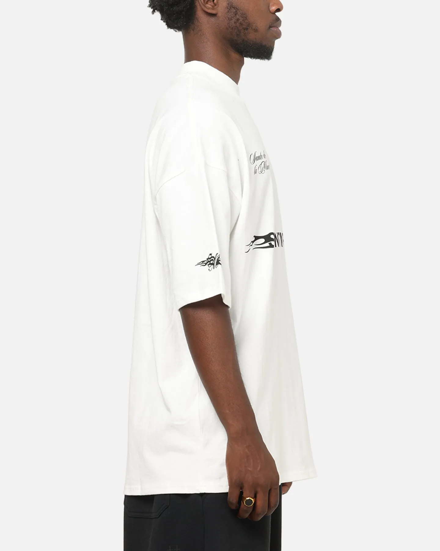 Saint Morta Speed Racing Boxy T-Shirt Off White sold by Culture Kings product image thumbnail 4