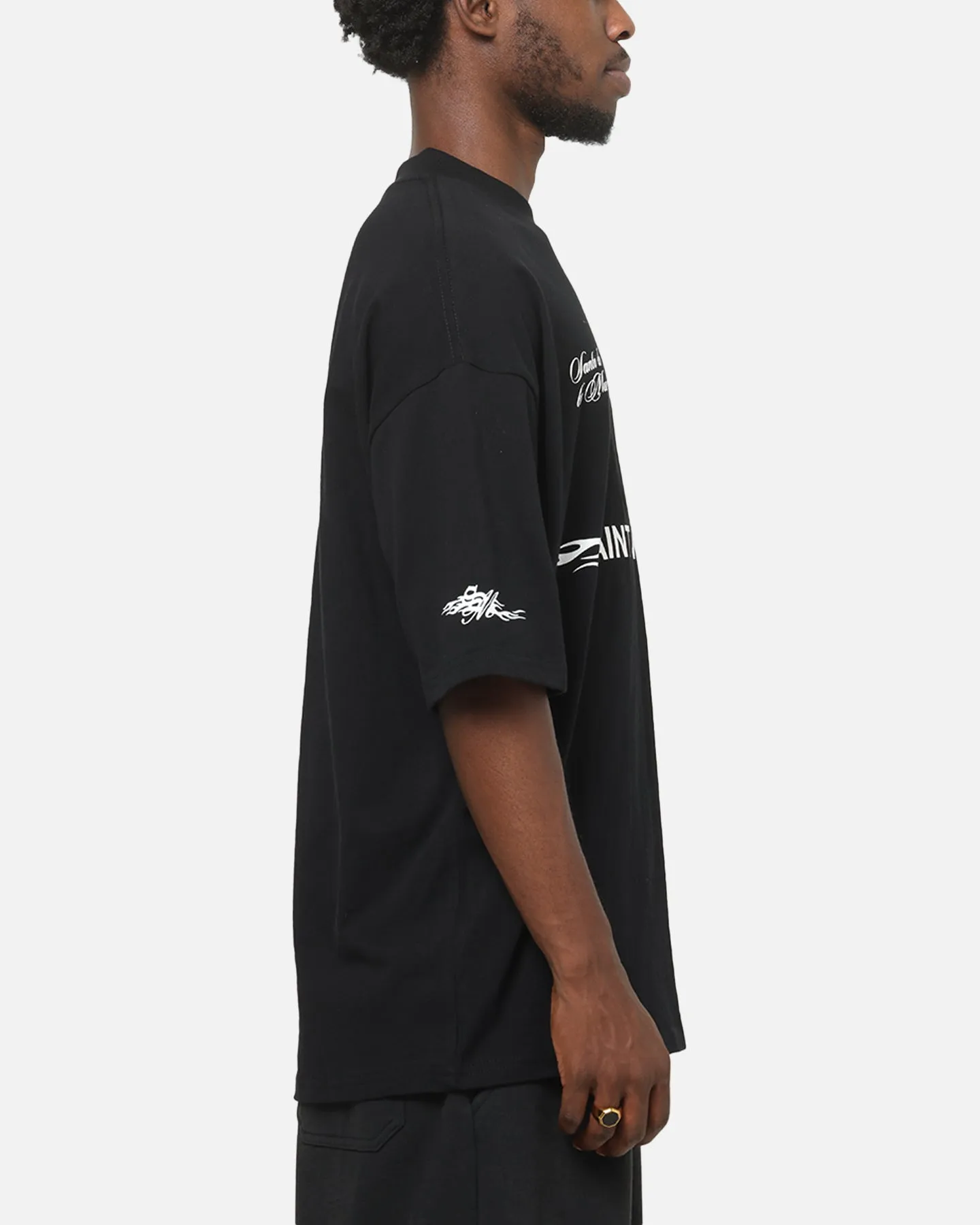 Saint Morta Speed Racing Boxy T-Shirt Black sold by Culture Kings product image thumbnail 4