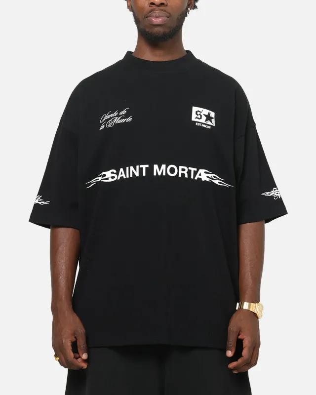 Saint Morta Speed Racing Boxy T-Shirt Black made by Culture Kings