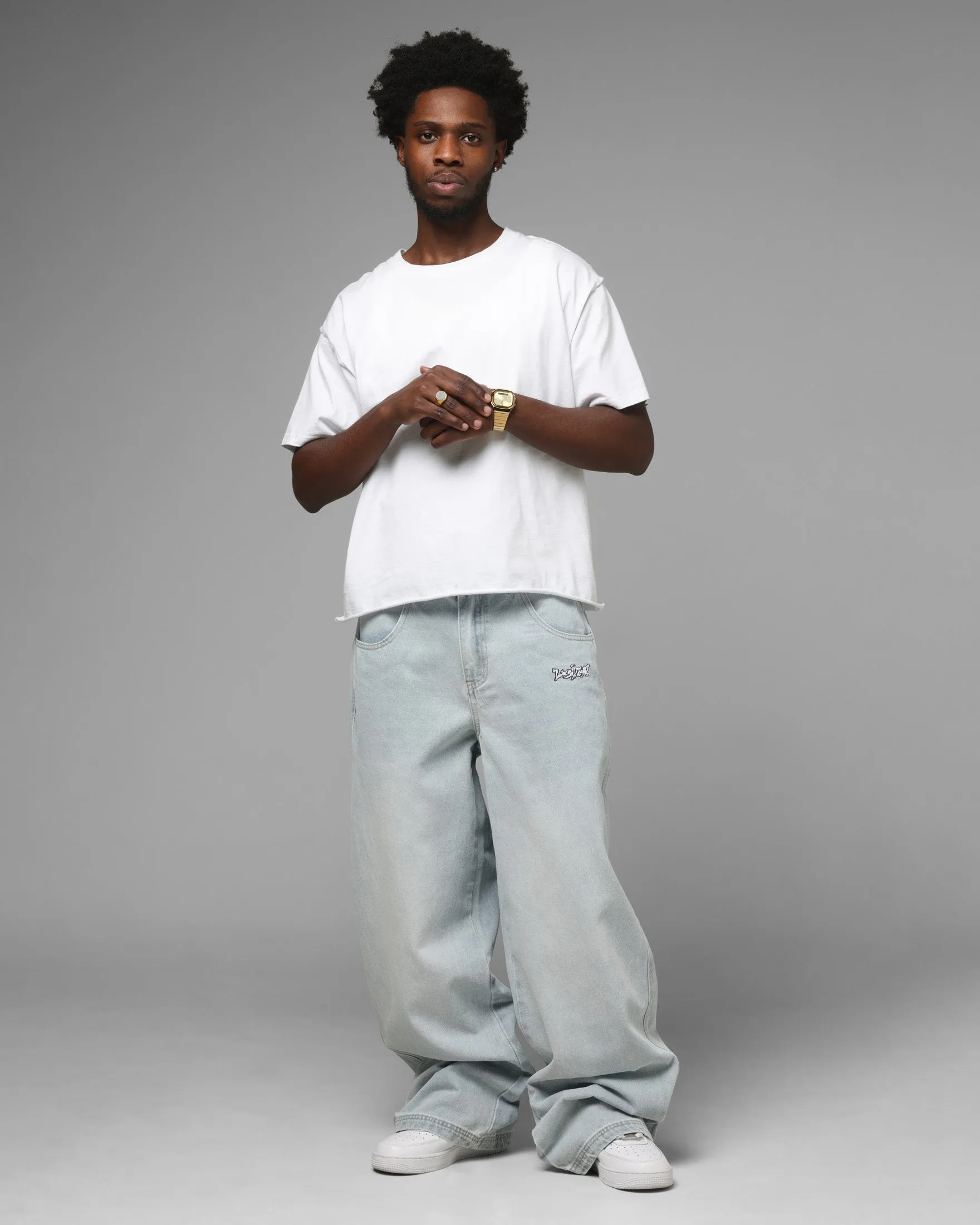 Loiter Star Born Jeans Bleached Blue sold by Culture Kings product image thumbnail 2