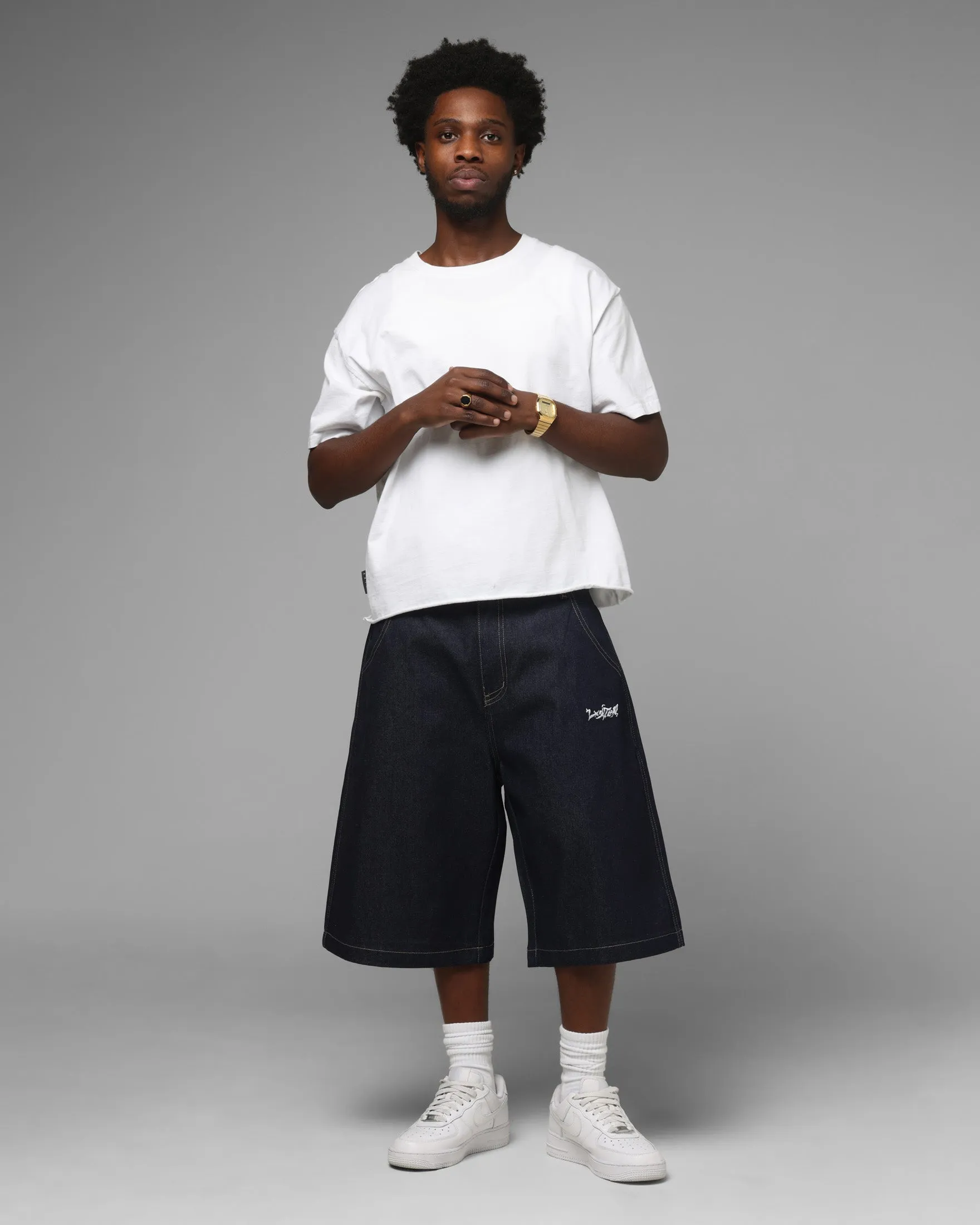 Loiter Star Born Jorts Raw Indigo sold by Culture Kings product image thumbnail 2