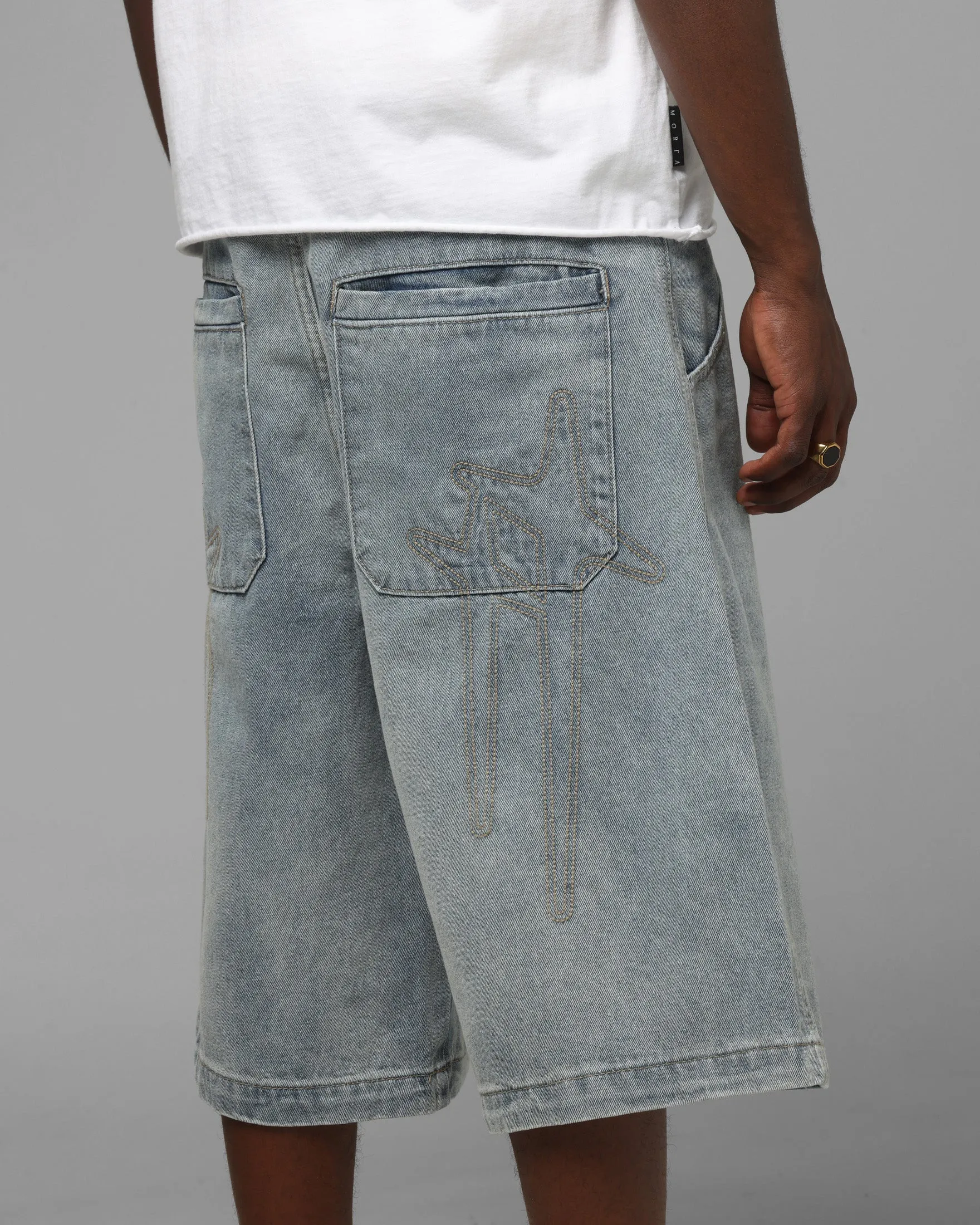 Loiter Star Born Jorts Light Blue sold by Culture Kings product image thumbnail 3
