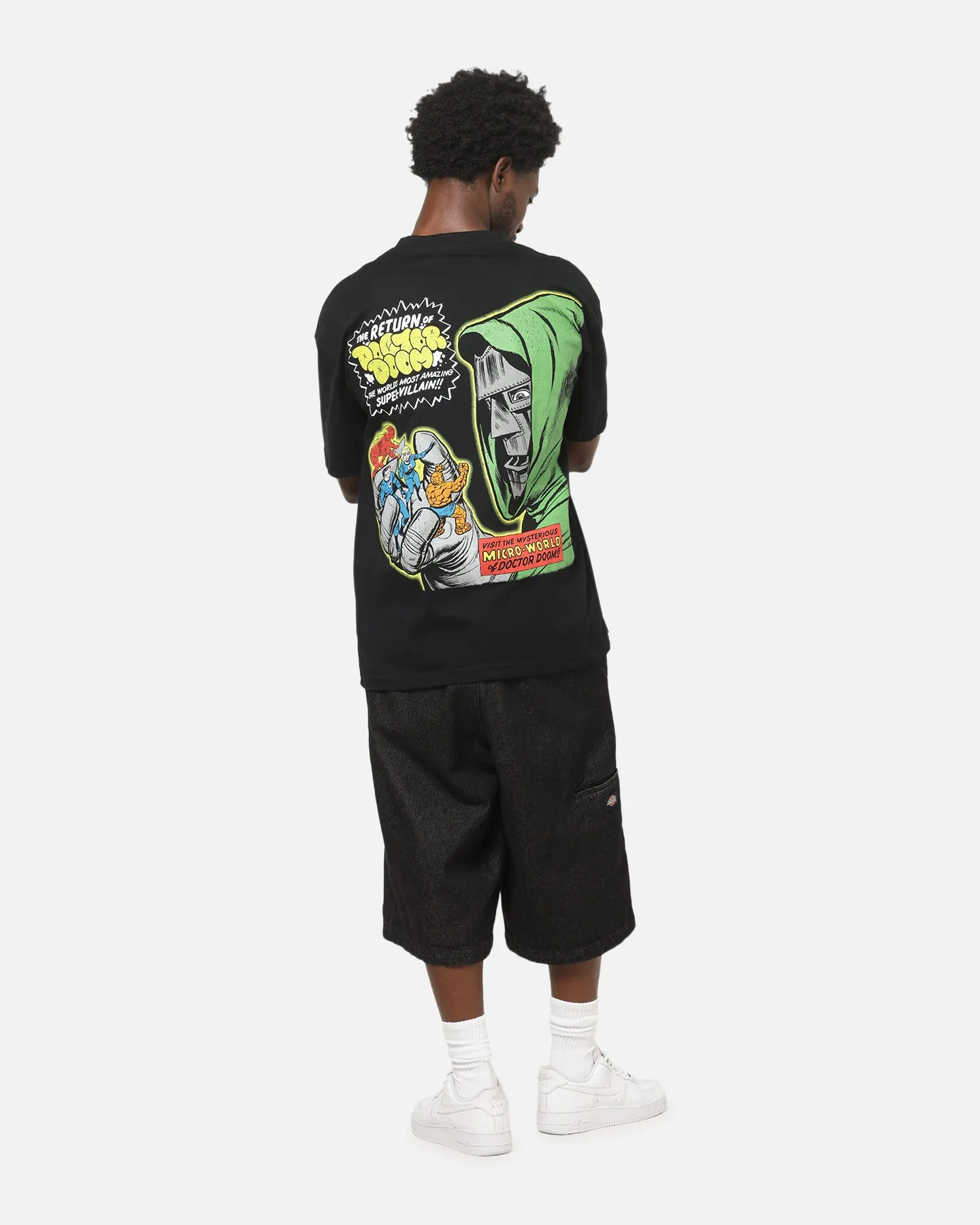 73Studio Marvel Dr Doom T-Shirt Black sold by Culture Kings product image thumbnail 3