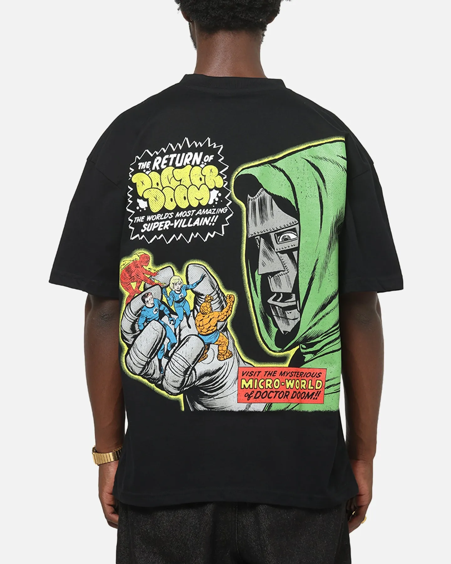 73Studio Marvel Dr Doom T-Shirt Black sold by Culture Kings