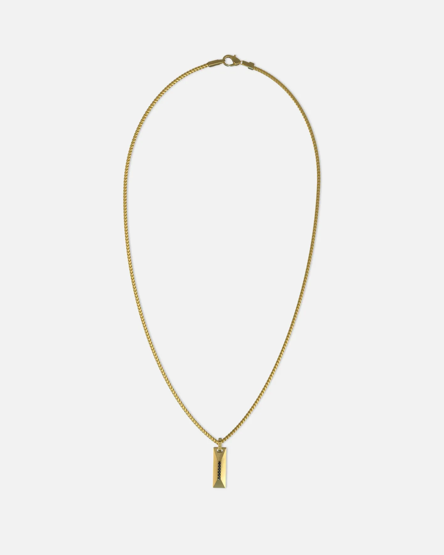 Guess Mainline True Spirit Crystal Tag Necklace Gold sold by Culture Kings