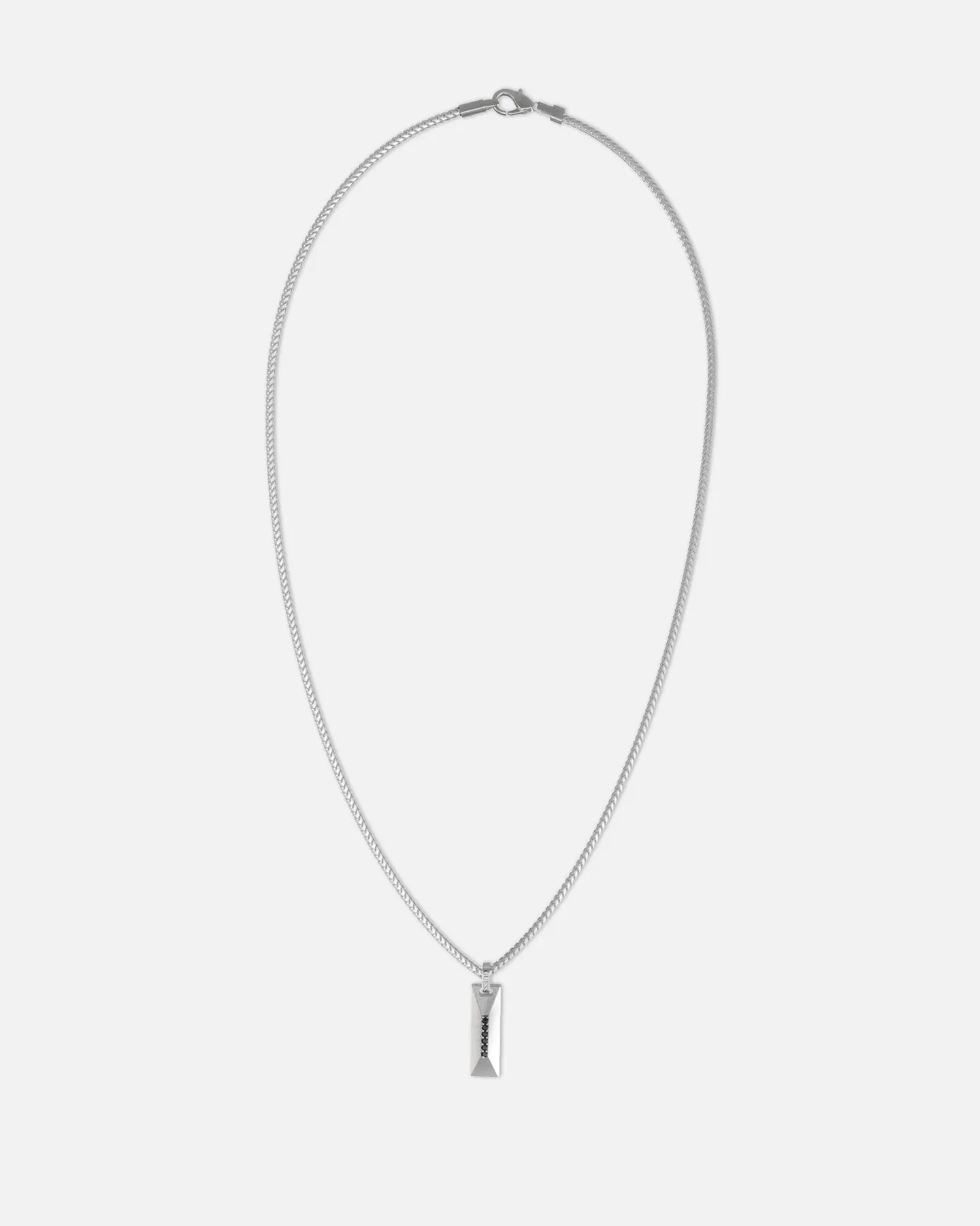 Guess Mainline True Spirit Crystal Tag Necklace Silver sold by Culture Kings