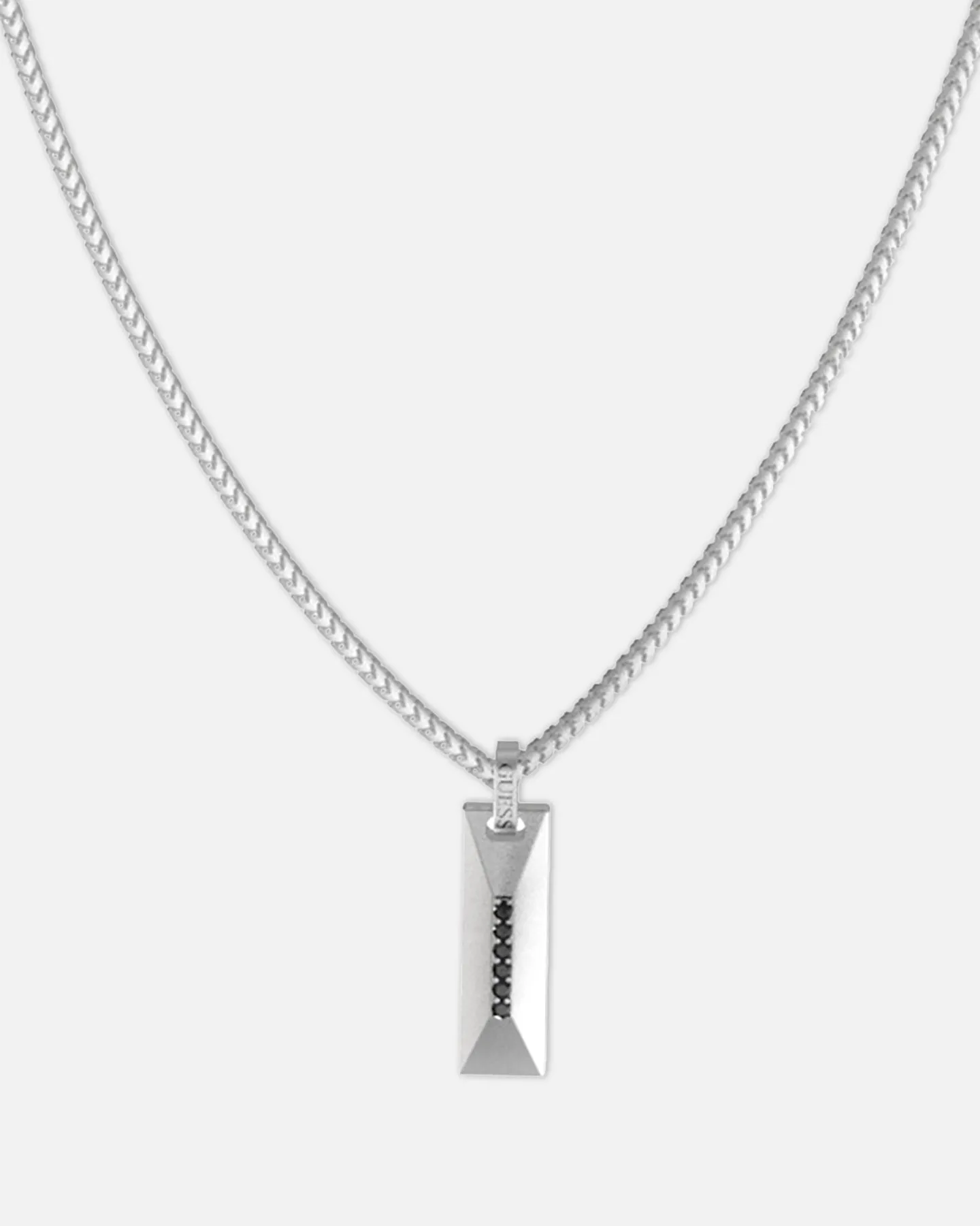 Guess Mainline True Spirit Crystal Tag Necklace Silver sold by Culture Kings product image thumbnail 2