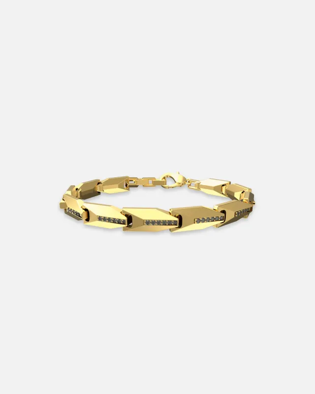 Guess Mainline True Spirit Gold Crystal Bracelet Gold made by Culture Kings