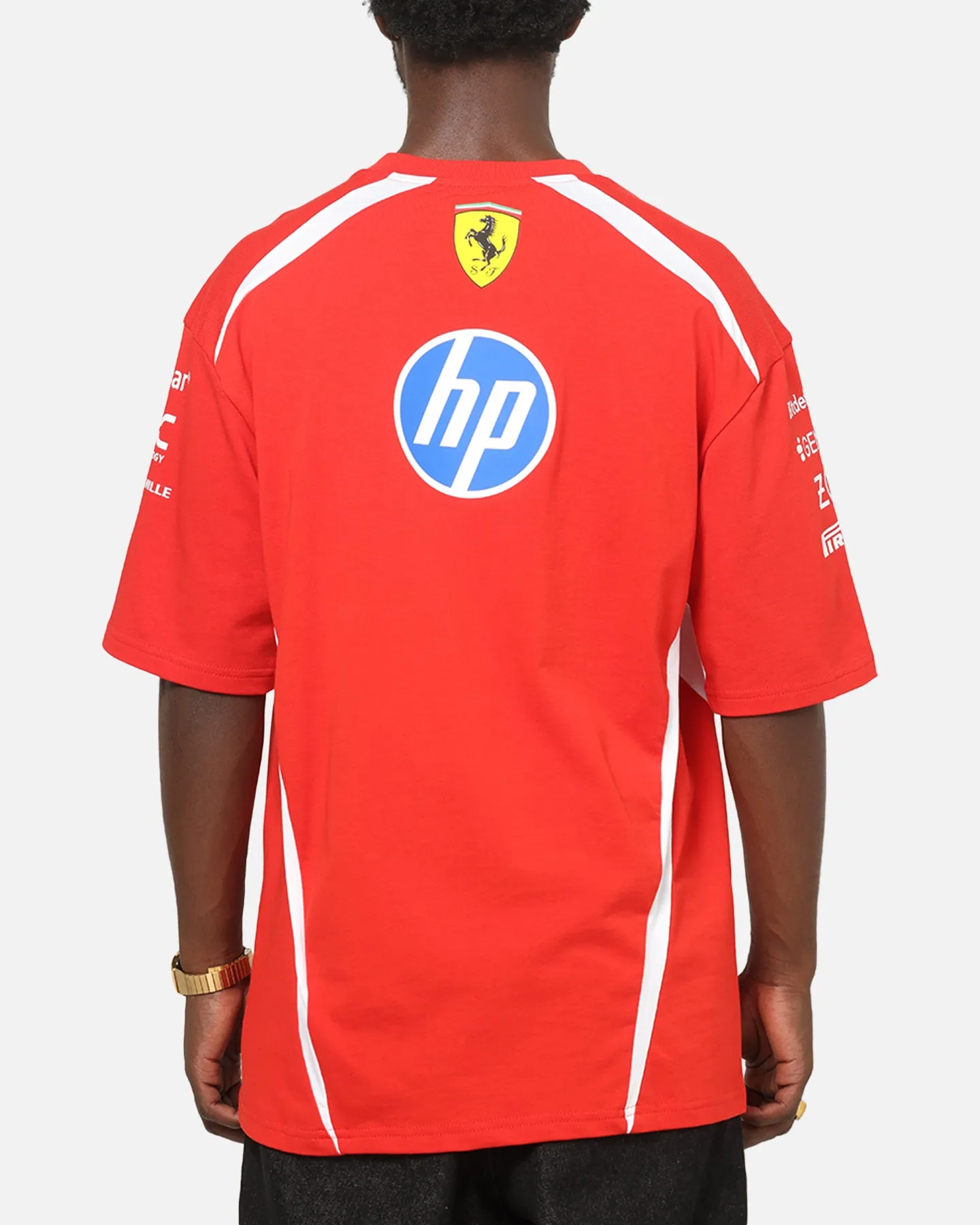 Puma X Scuderia Ferrari Replica Drivers T-Shirt Red sold by Culture Kings product image thumbnail 2