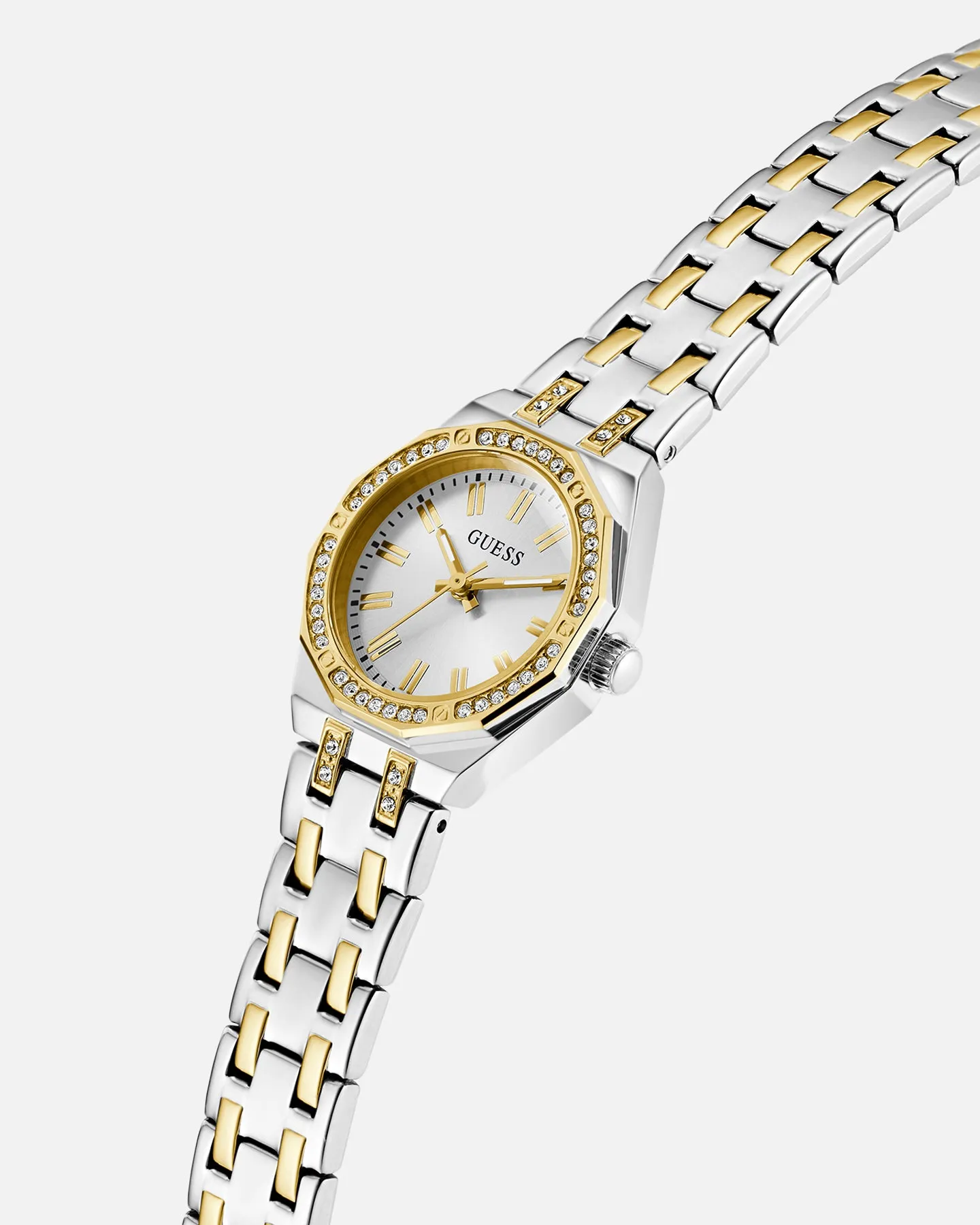 Guess Mainline Pixie Watch Silver/Gold sold by Culture Kings