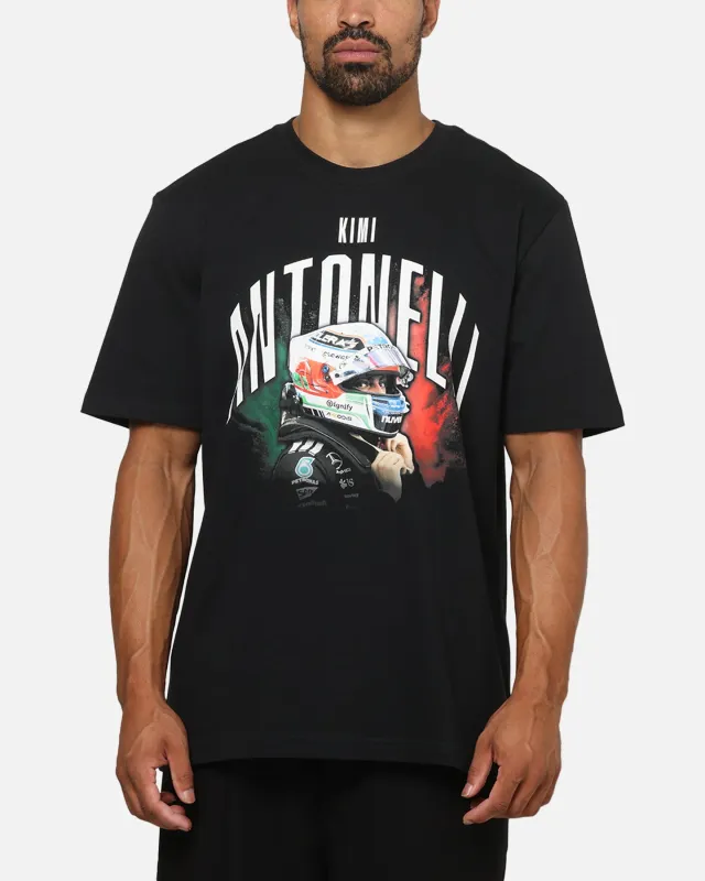 Adidas X Mercedes - AMG Petronas Formula 1 Team Kimi Antonelli Graphic T-Shirt Black sold by Culture Kings