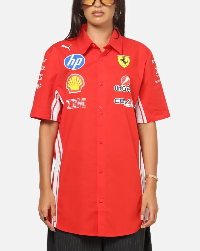 Puma X Scuderia Ferrari Replica Team Shirt Red sold by Culture Kings