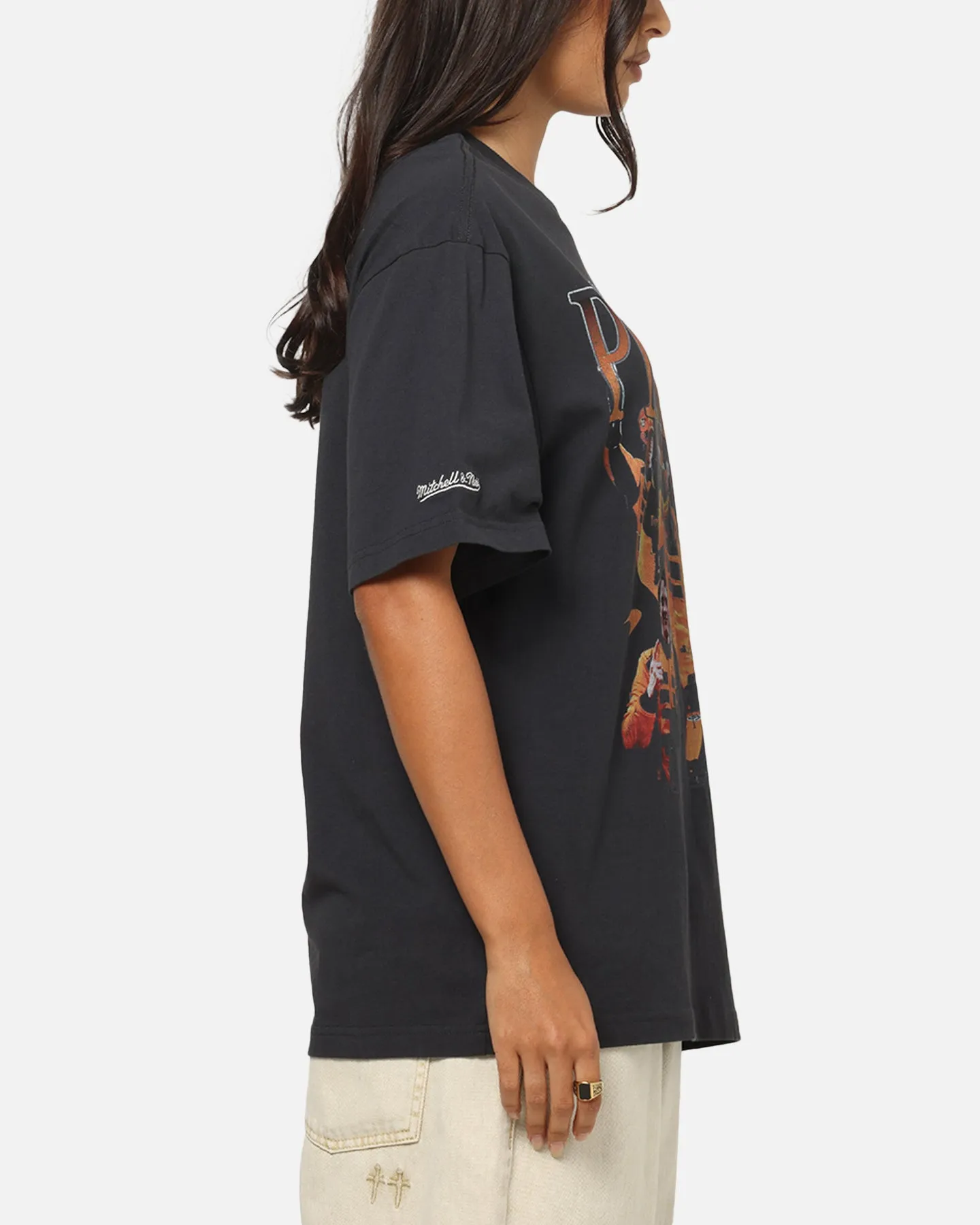 Mitchell & Ness X Mclaren F1 Team Bootleg Oscar Piastri T-Shirt Washed Black sold by Culture Kings product image thumbnail 4