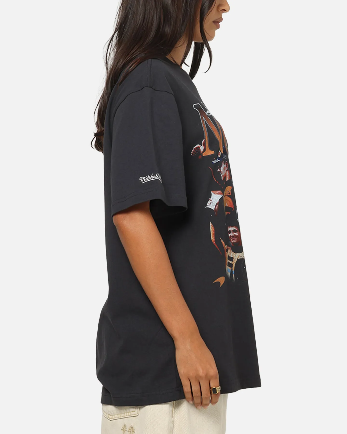 Mitchell & Ness X Mclaren F1 Team Bootleg Lando Norris T-Shirt Washed Black sold by Culture Kings product image thumbnail 4
