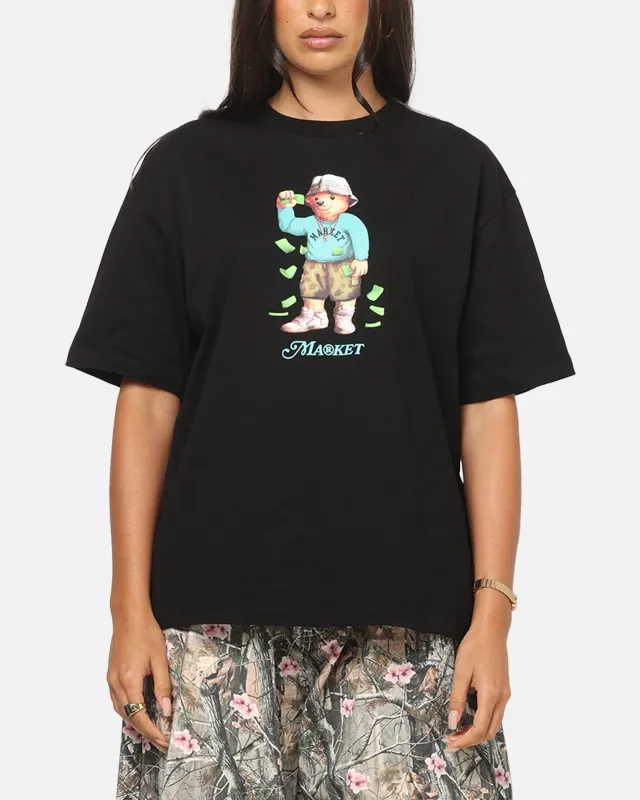 Market Making It Rain Bear T-Shirt Black sold by Culture Kings