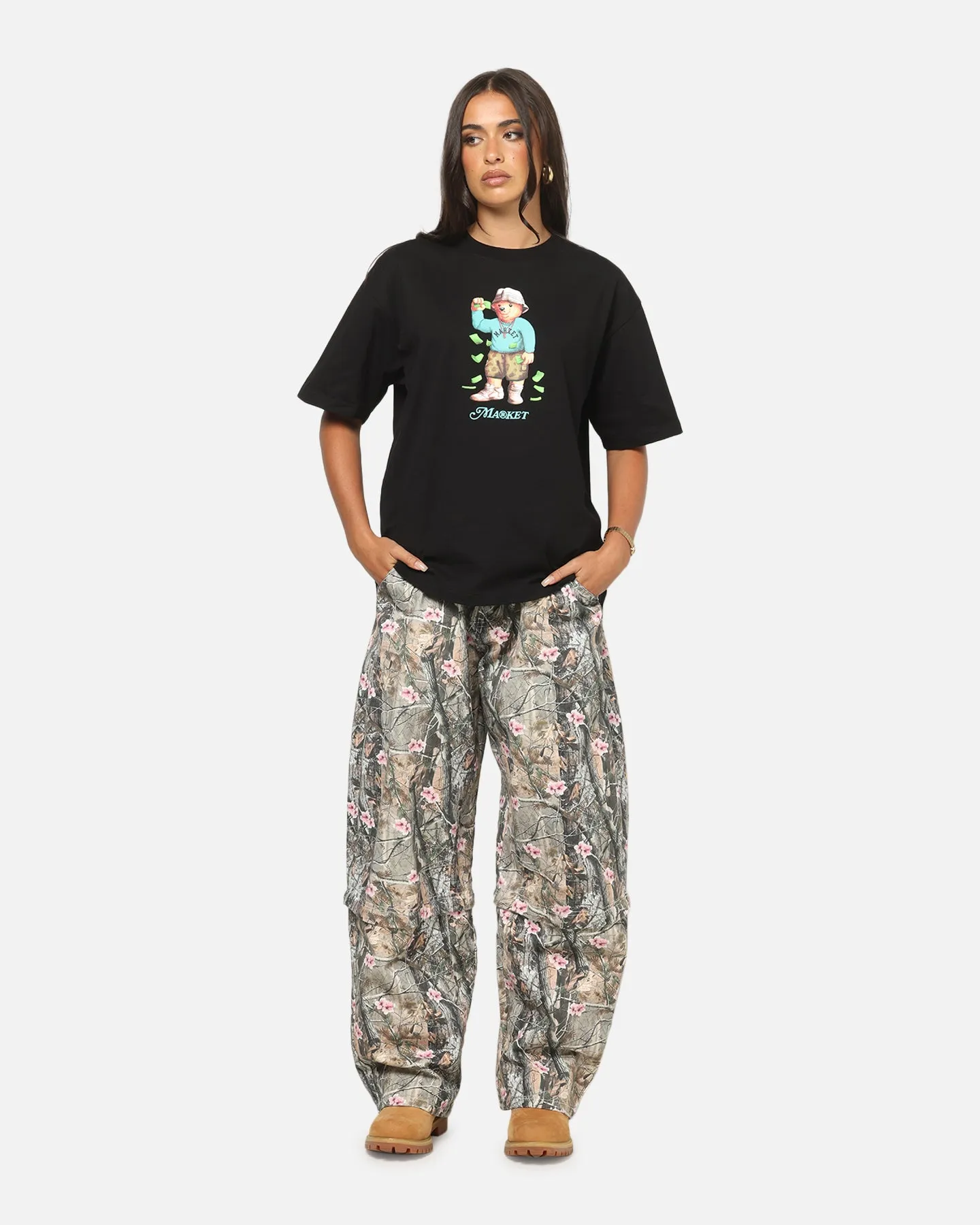 Market Making It Rain Bear T-Shirt Black sold by Culture Kings product image thumbnail 2