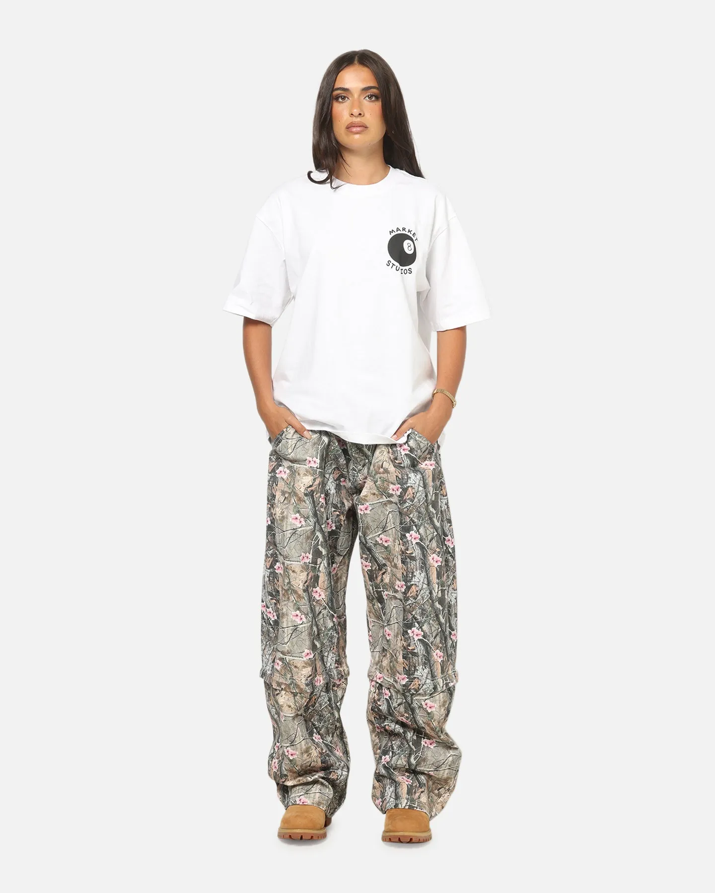 Market Eight Ball T-Shirt White sold by Culture Kings product image thumbnail 4