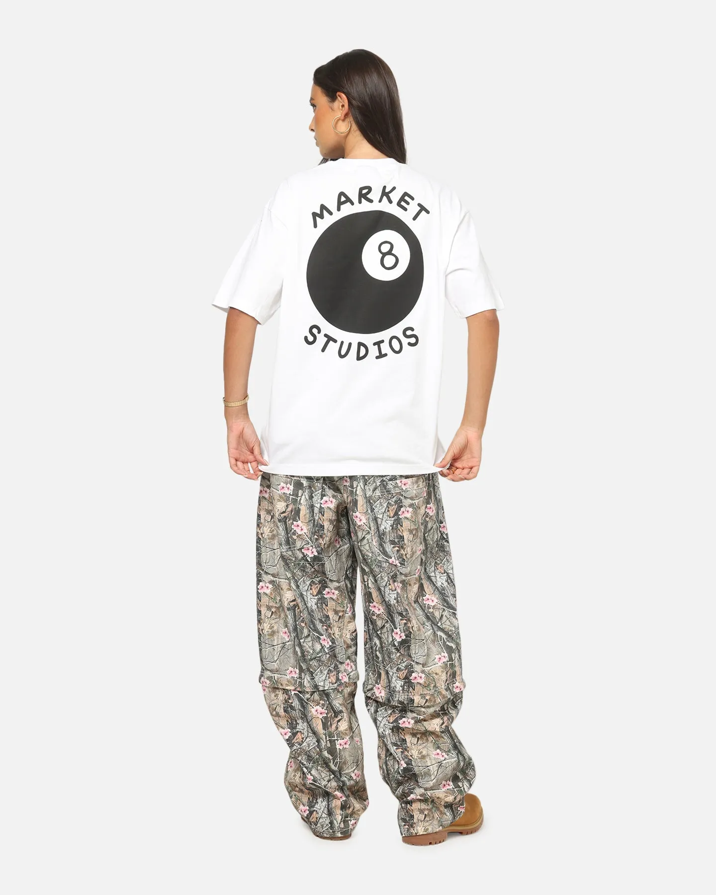 Market Eight Ball T-Shirt White sold by Culture Kings product image thumbnail 3