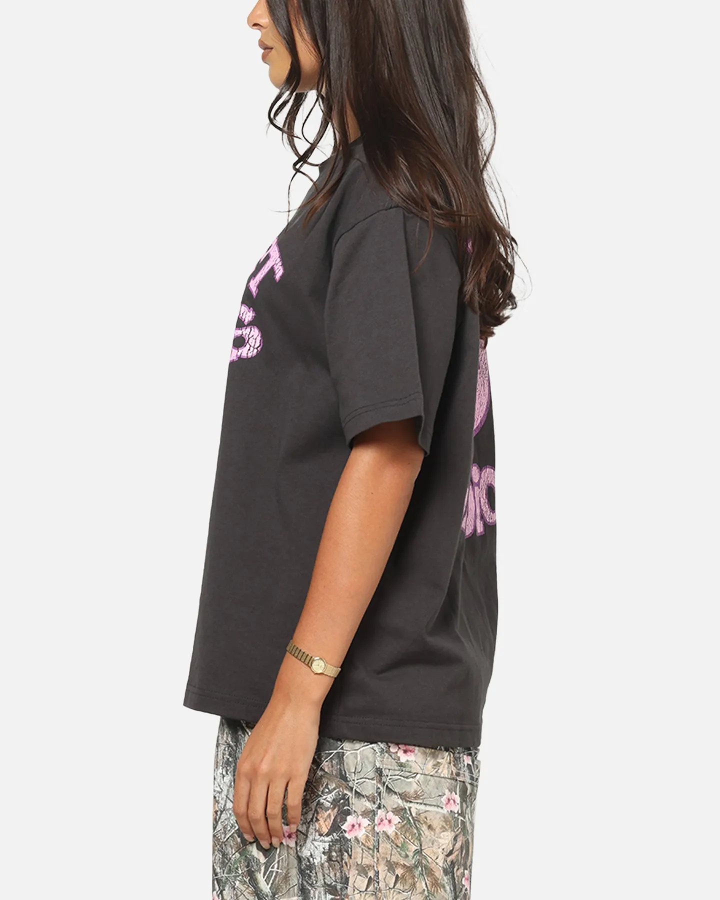 Market Smiley Old School T-Shirt Washed Black sold by Culture Kings product image thumbnail 5