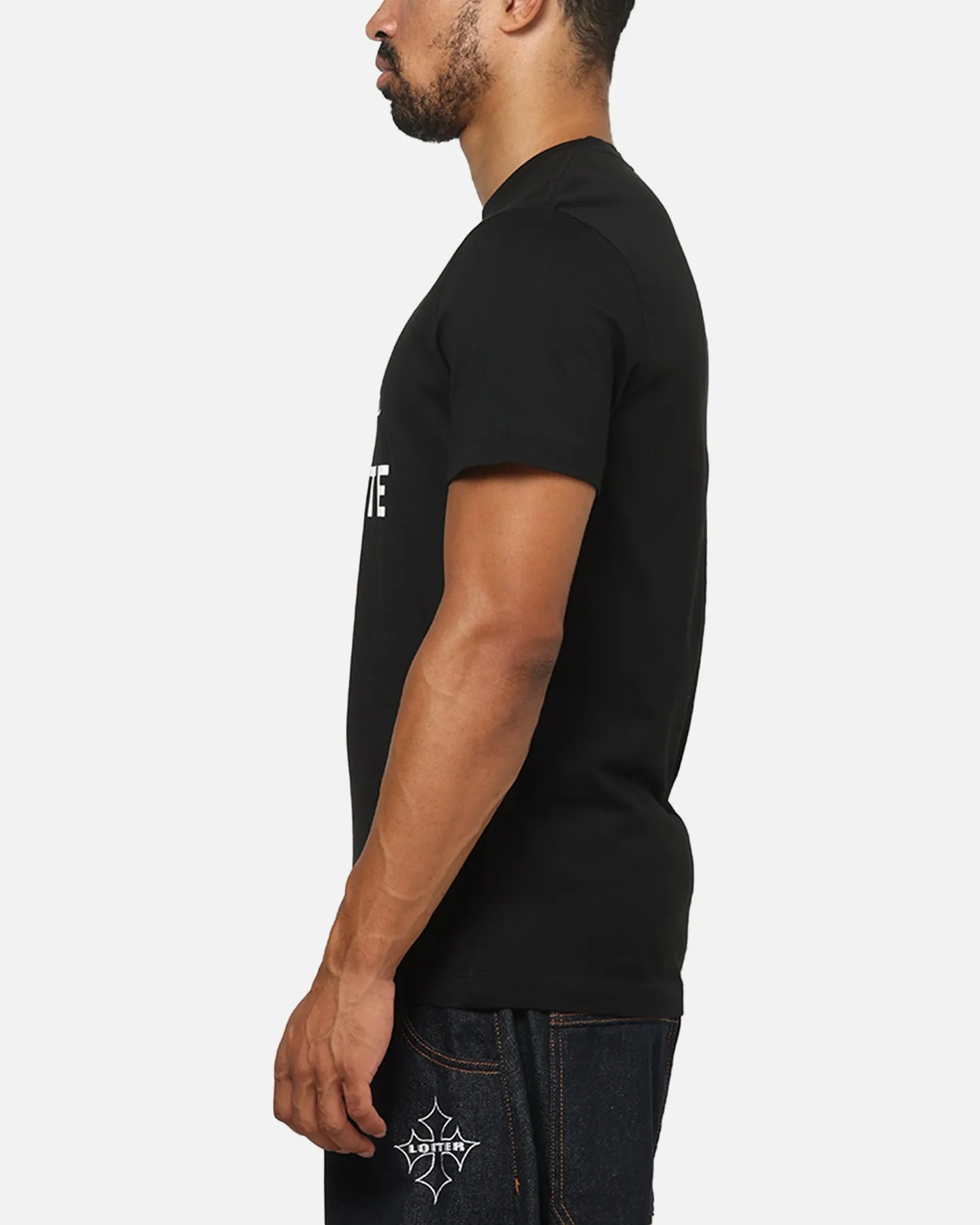 Lacoste Originals Croc Graphic T-Shirt Black sold by Culture Kings product image thumbnail 5