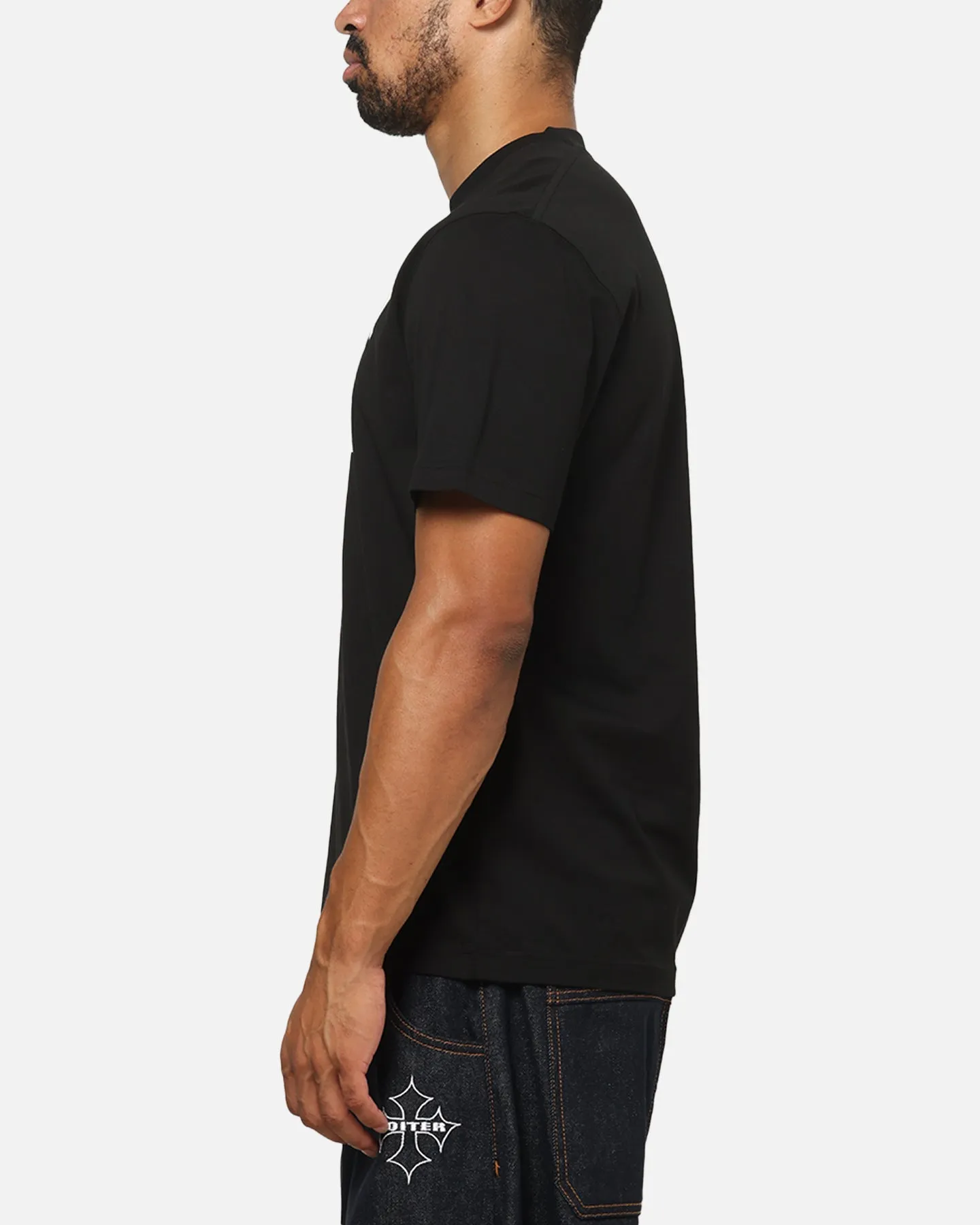 Lacoste Soft Branding Croc Logo T-Shirt Black sold by Culture Kings product image thumbnail 5
