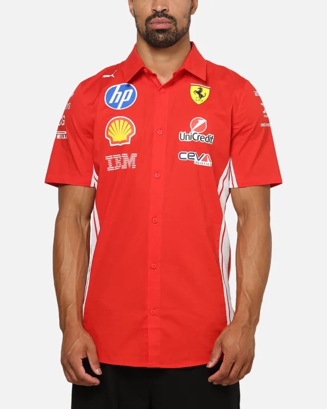 Puma X Scuderia Ferrari Replica Team Shirt Red sold by Culture Kings